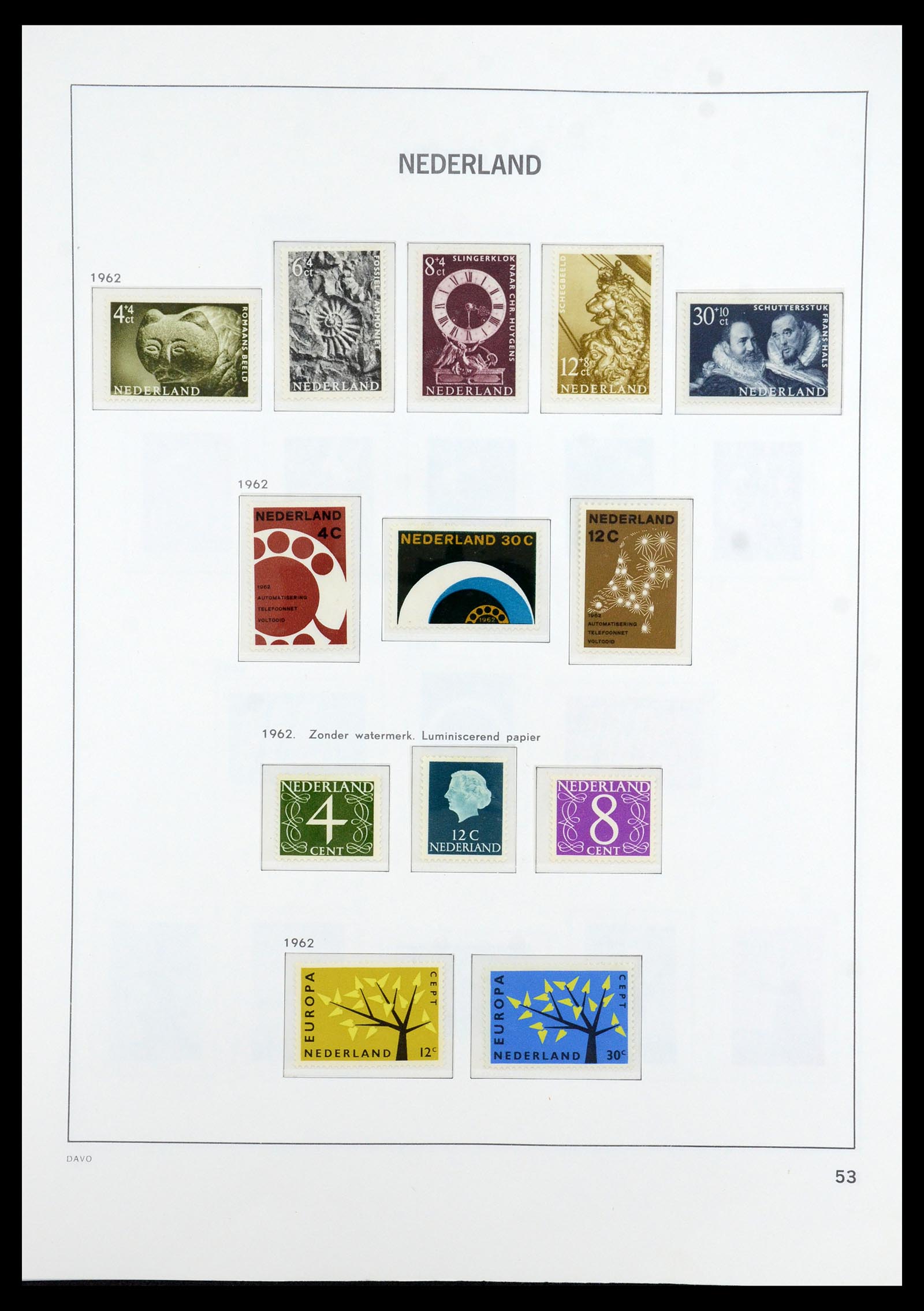 36395 053 - Postzegelverzameling 36395 Nederland 1869-1984.