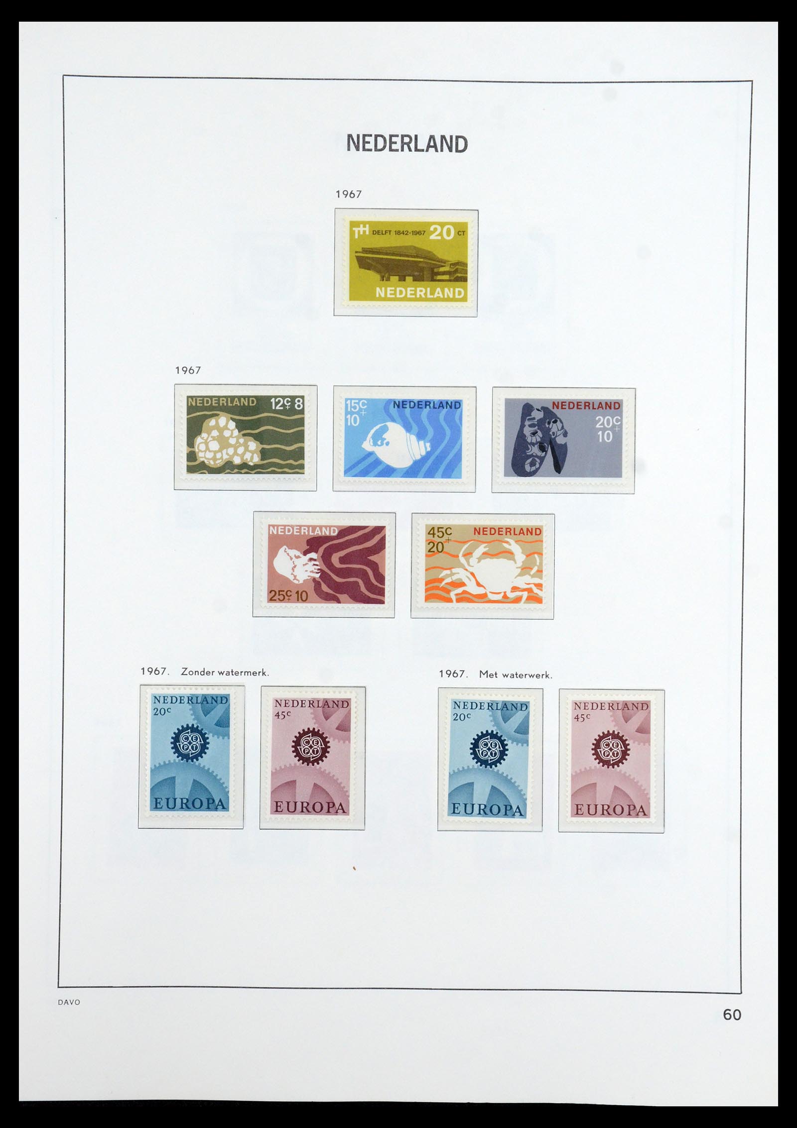 36395 060 - Postzegelverzameling 36395 Nederland 1869-1984.