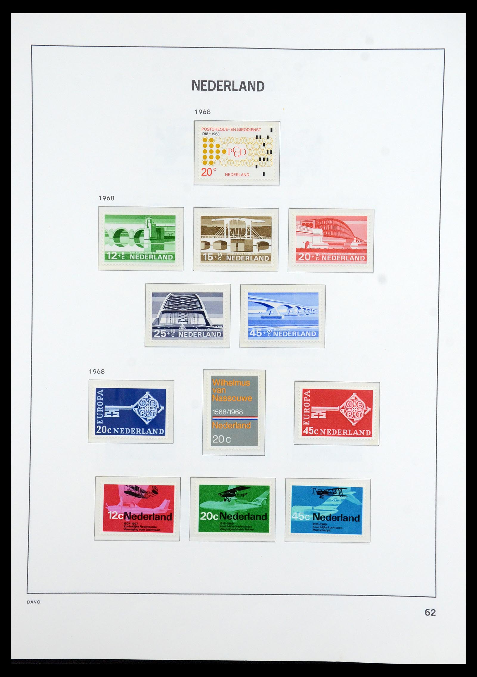 36395 062 - Postzegelverzameling 36395 Nederland 1869-1984.