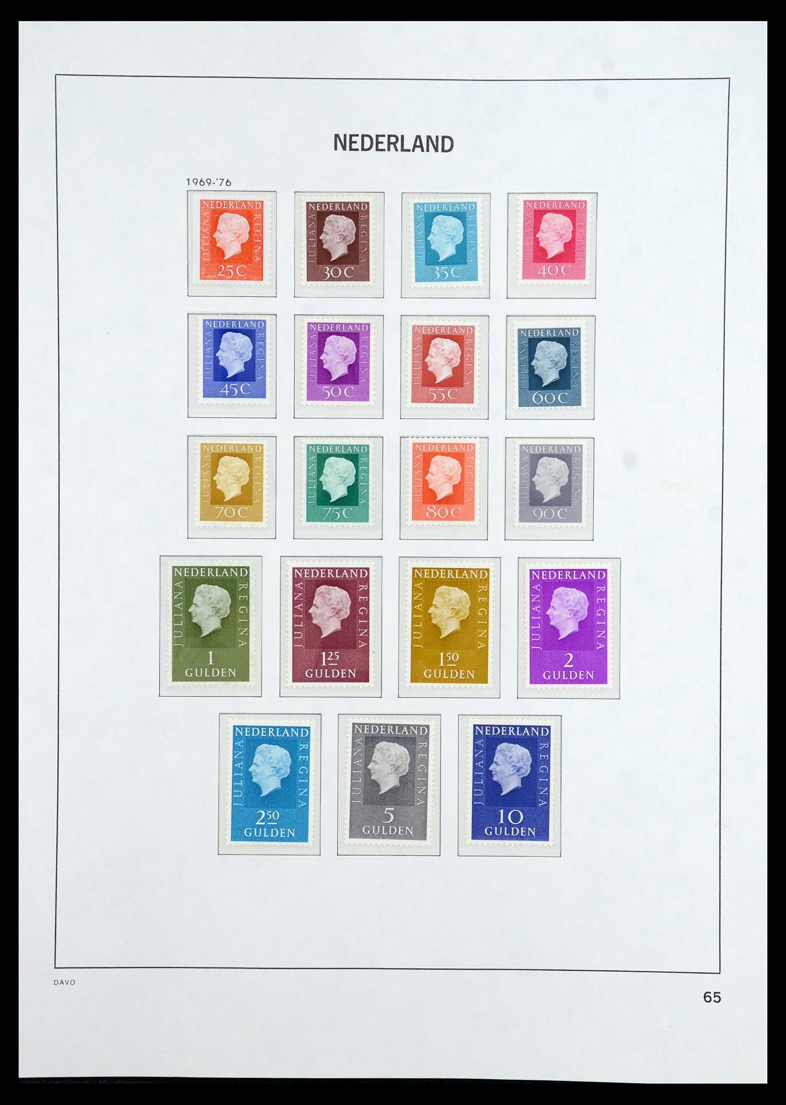 36395 065 - Postzegelverzameling 36395 Nederland 1869-1984.