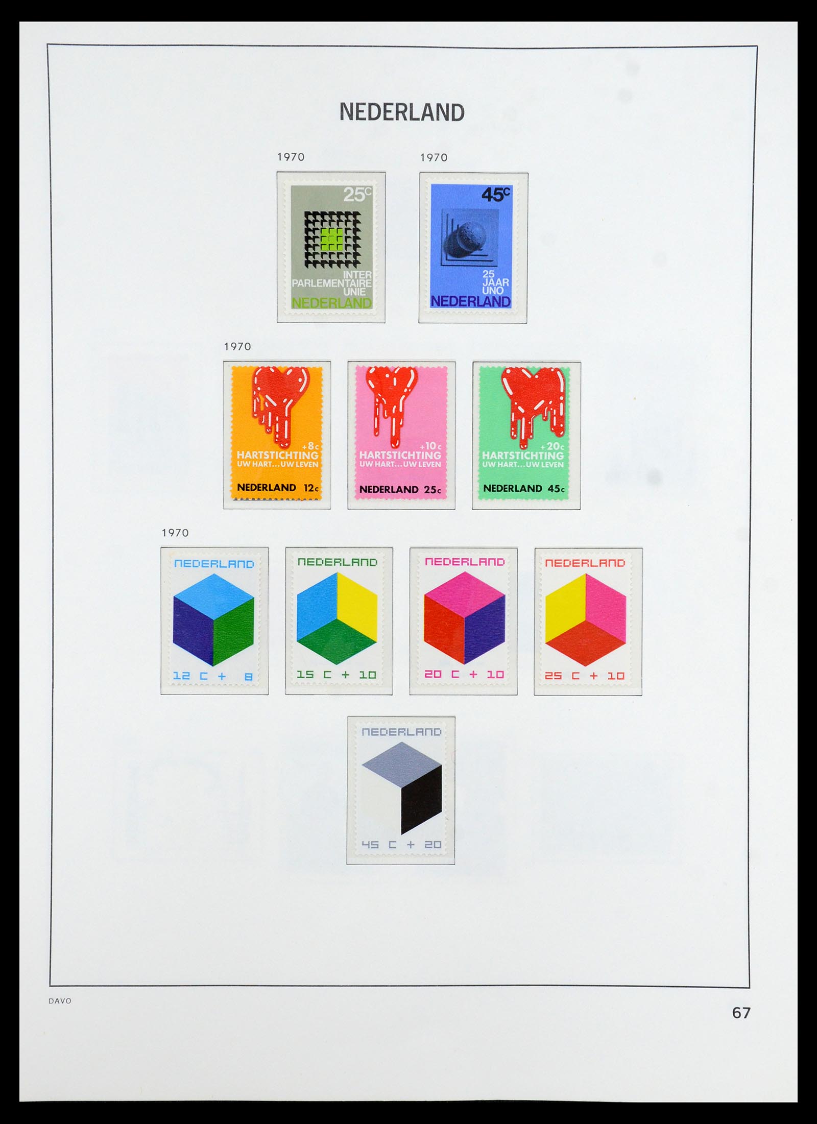 36395 068 - Postzegelverzameling 36395 Nederland 1869-1984.