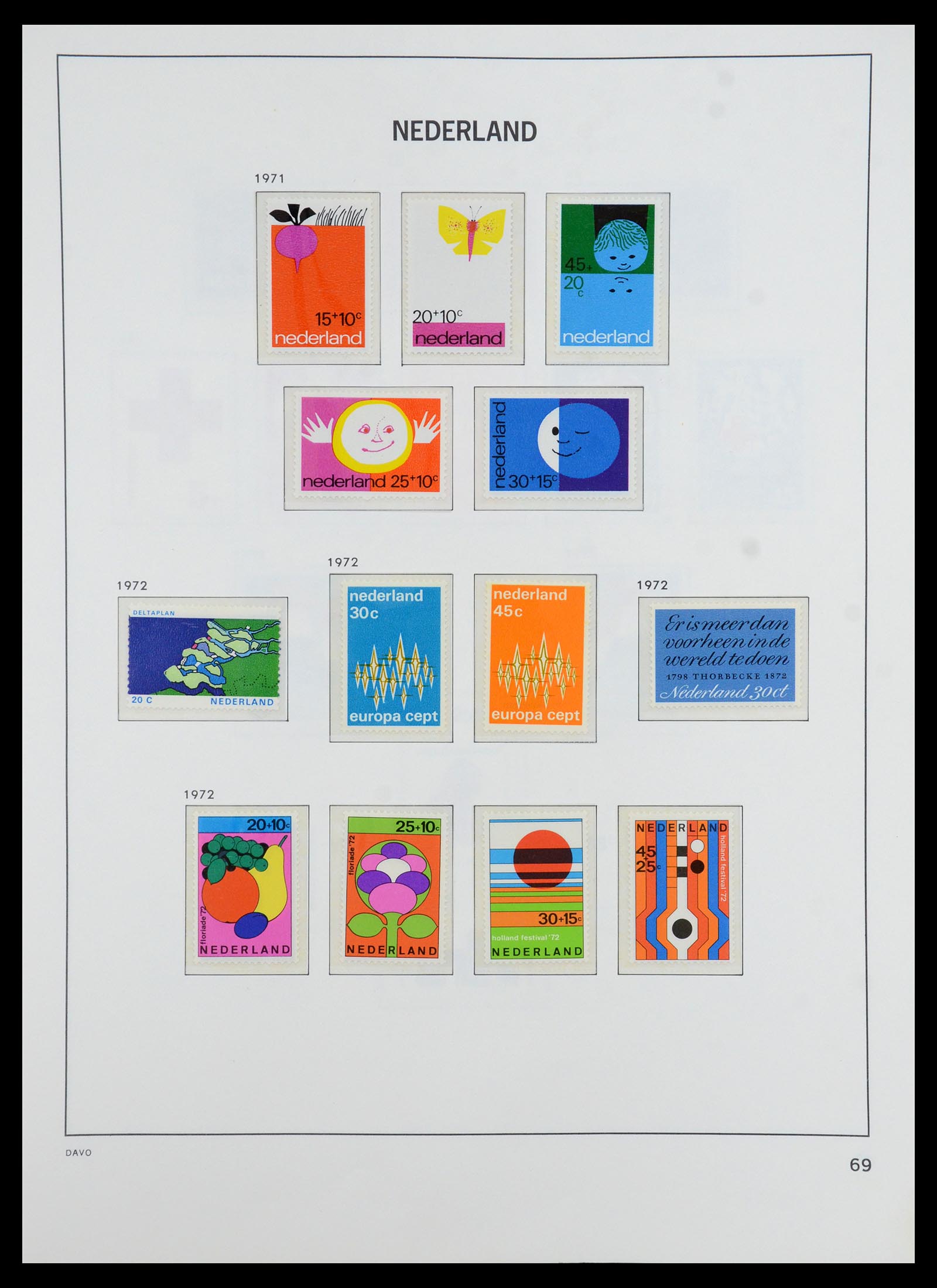 36395 070 - Postzegelverzameling 36395 Nederland 1869-1984.