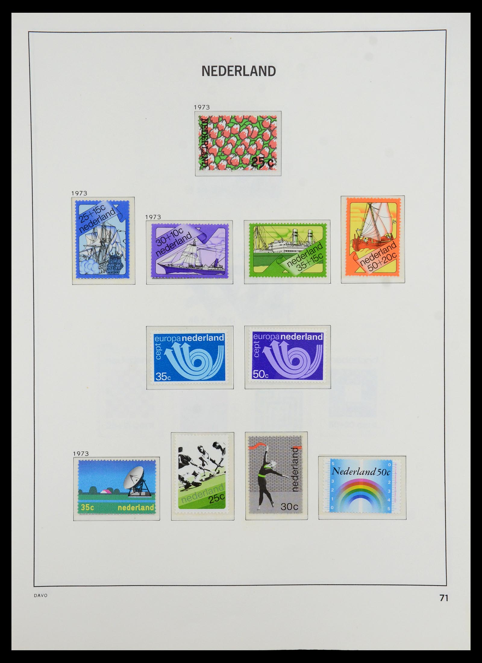 36395 072 - Postzegelverzameling 36395 Nederland 1869-1984.