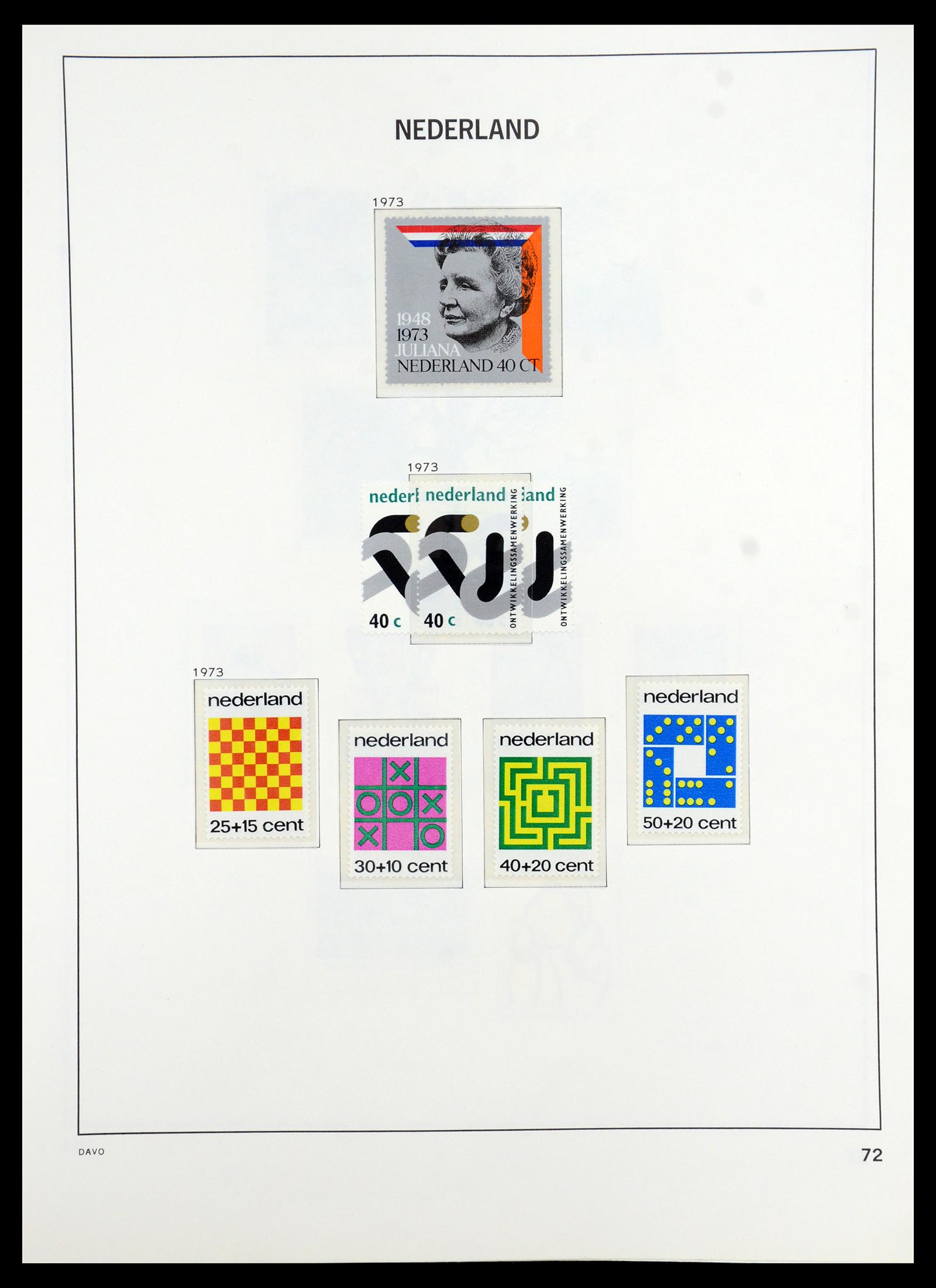 36395 073 - Postzegelverzameling 36395 Nederland 1869-1984.