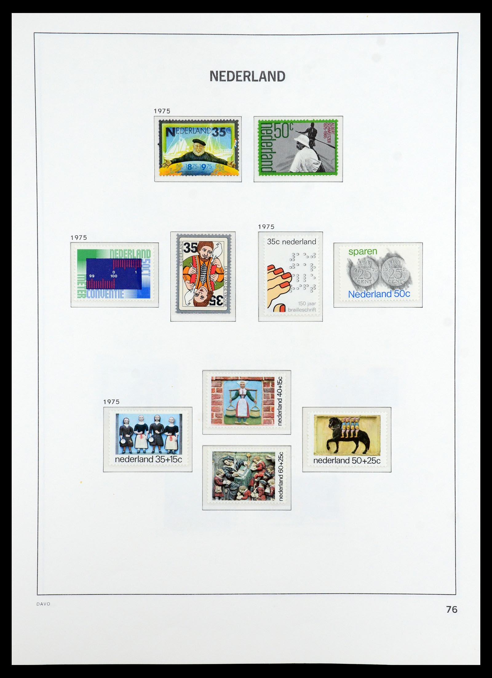 36395 077 - Postzegelverzameling 36395 Nederland 1869-1984.