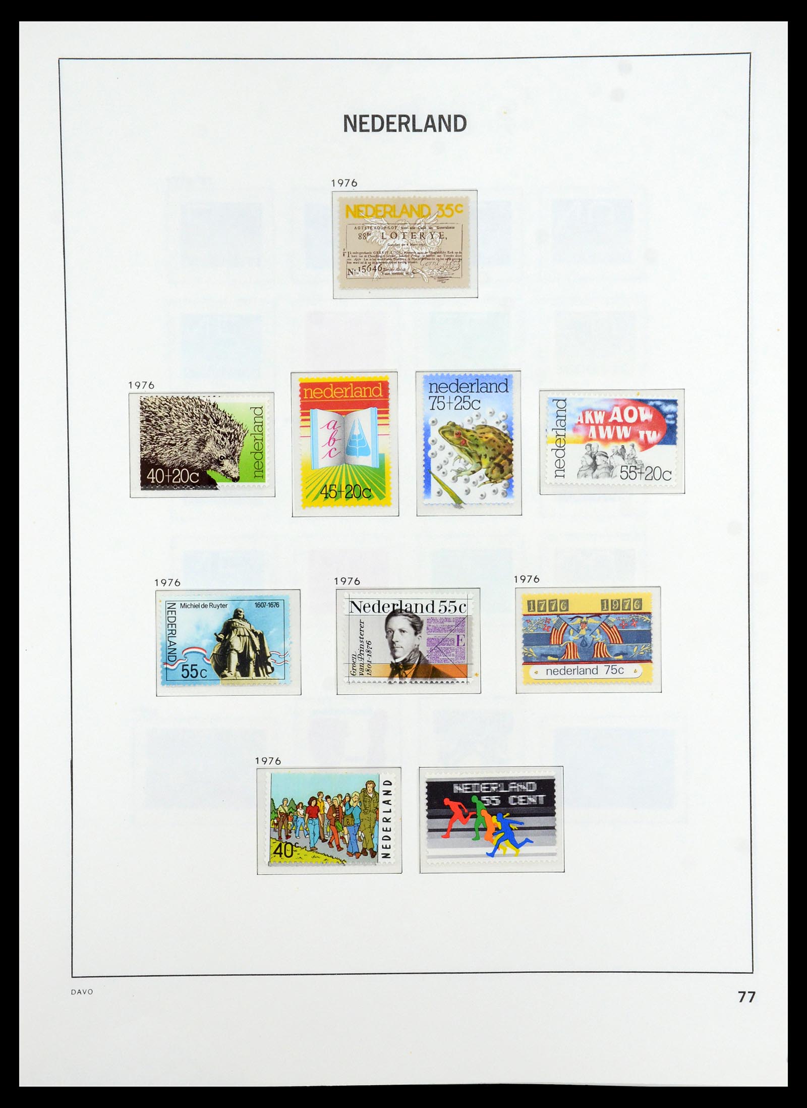 36395 078 - Postzegelverzameling 36395 Nederland 1869-1984.