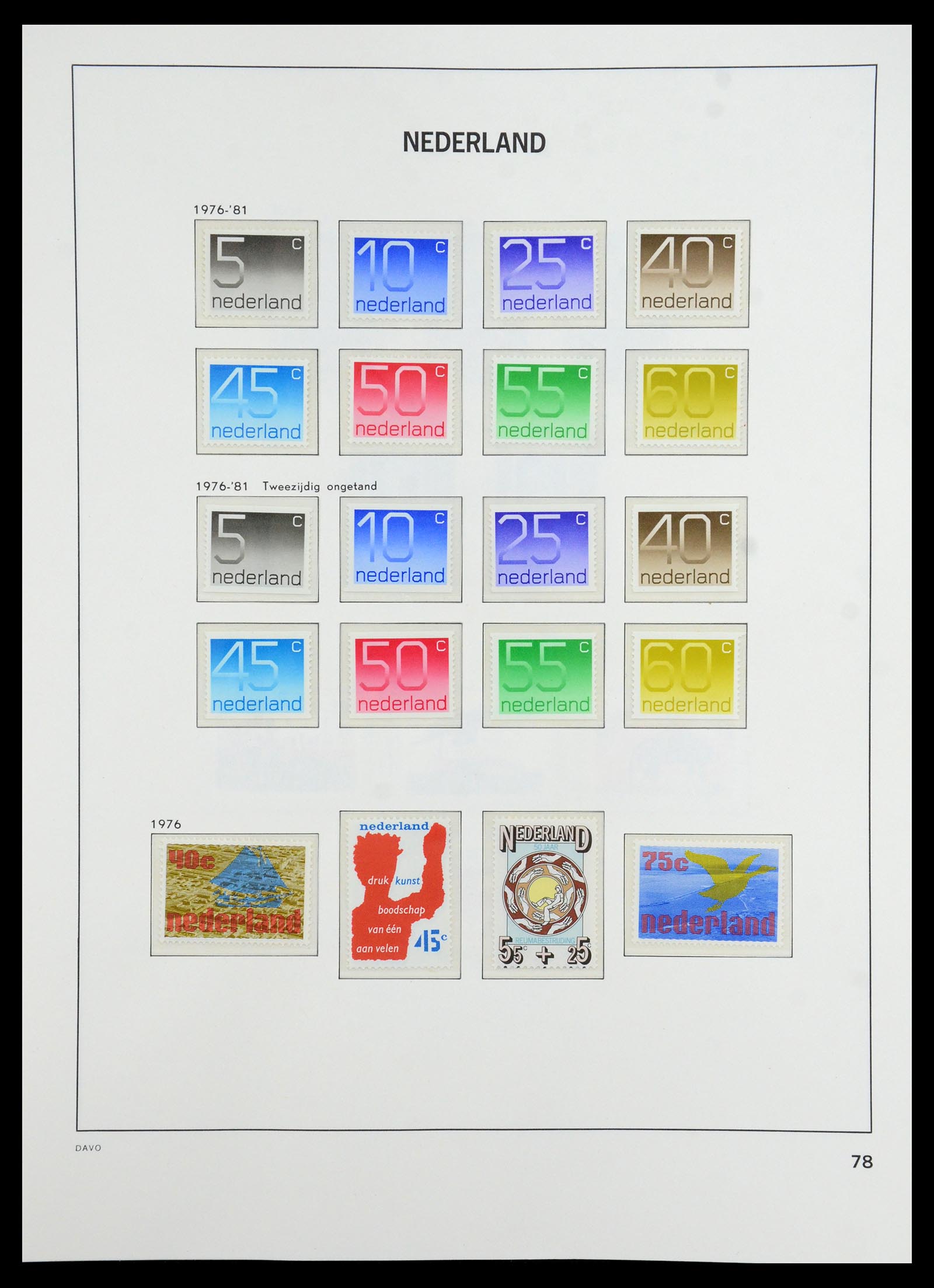 36395 079 - Postzegelverzameling 36395 Nederland 1869-1984.