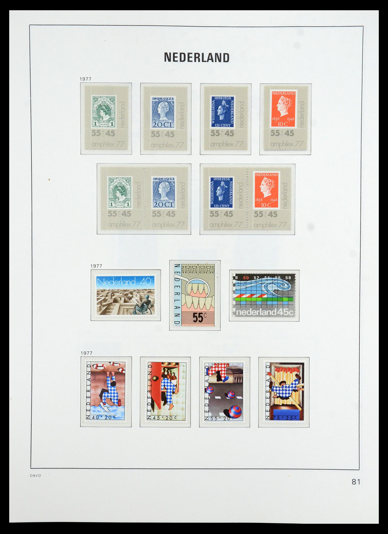 36395 083 - Postzegelverzameling 36395 Nederland 1869-1984.