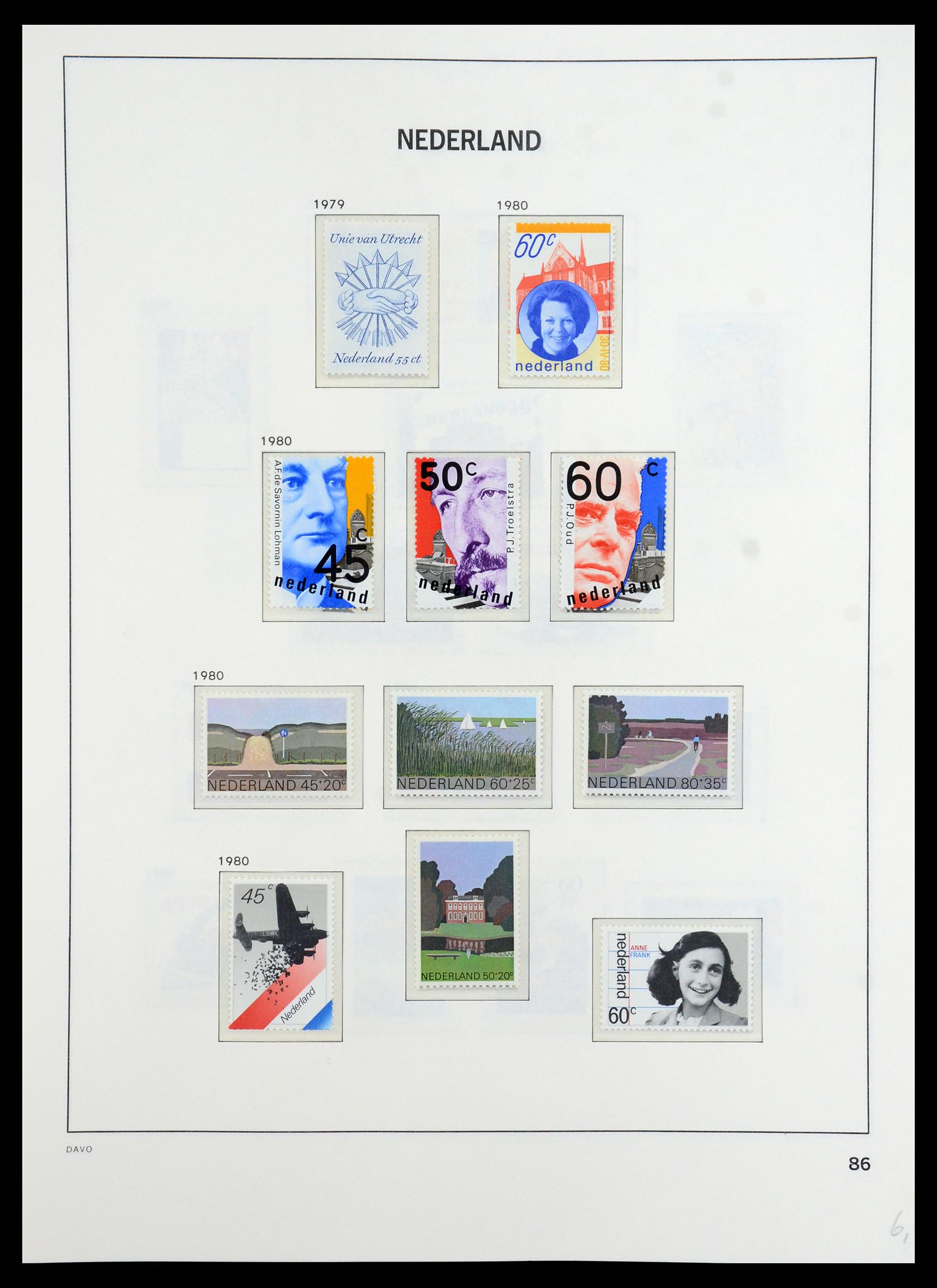 36395 088 - Postzegelverzameling 36395 Nederland 1869-1984.