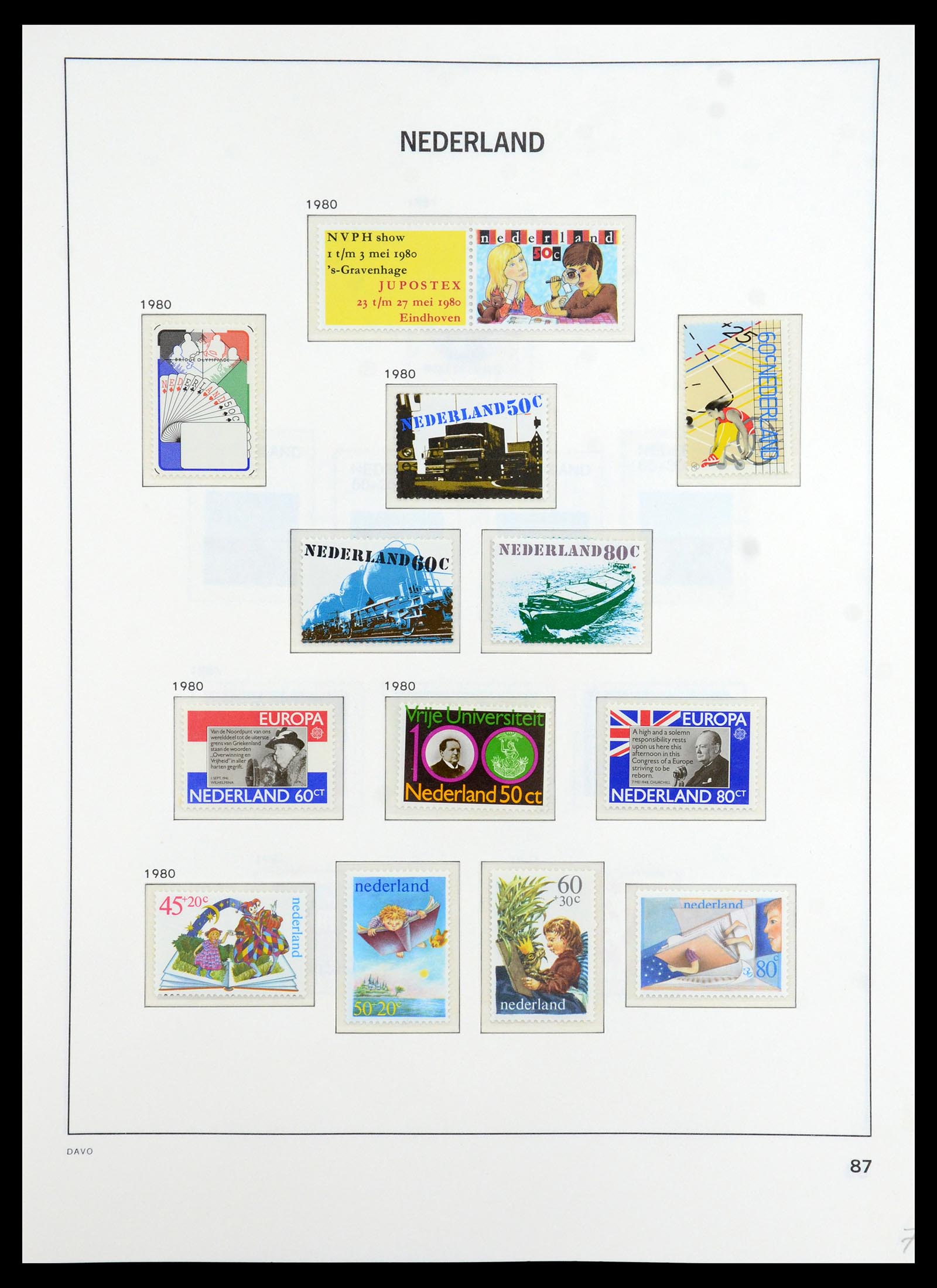 36395 089 - Postzegelverzameling 36395 Nederland 1869-1984.