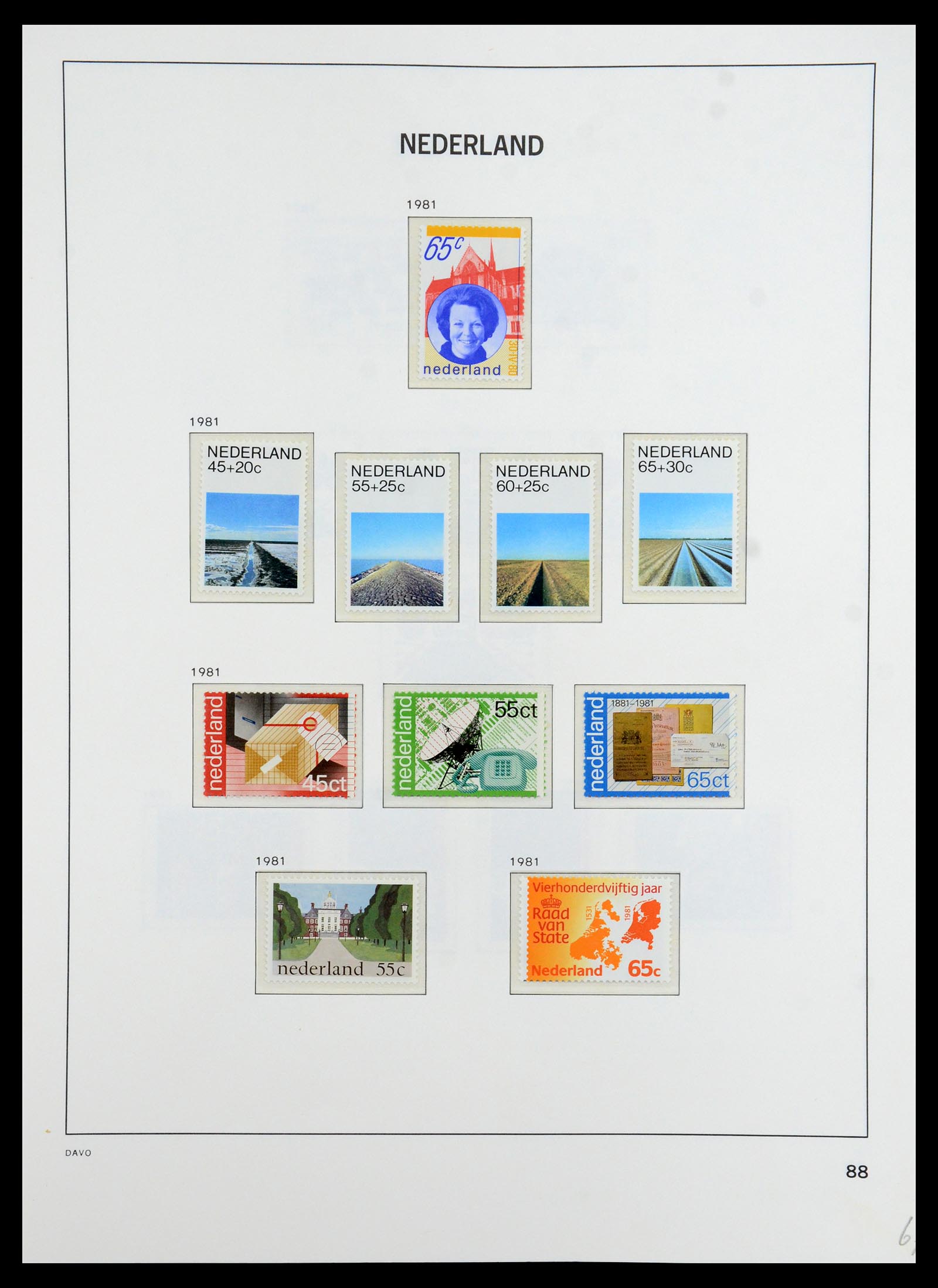 36395 090 - Postzegelverzameling 36395 Nederland 1869-1984.