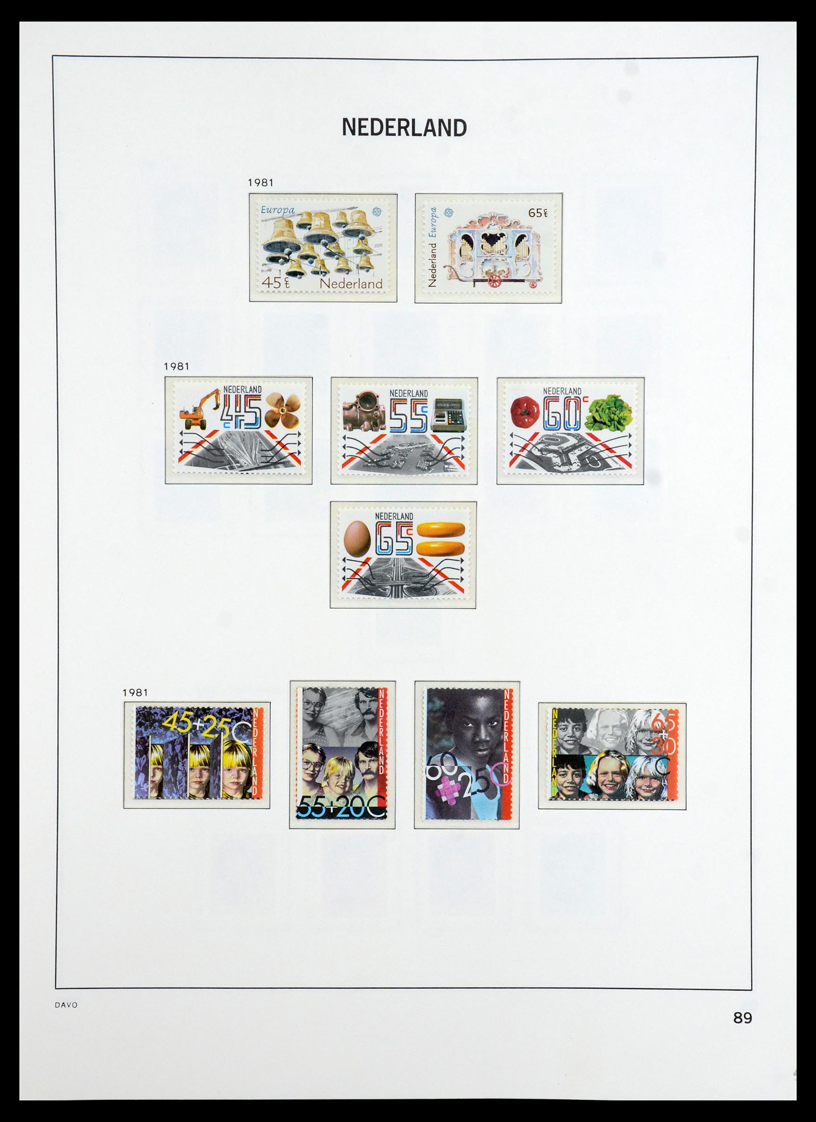 36395 091 - Postzegelverzameling 36395 Nederland 1869-1984.