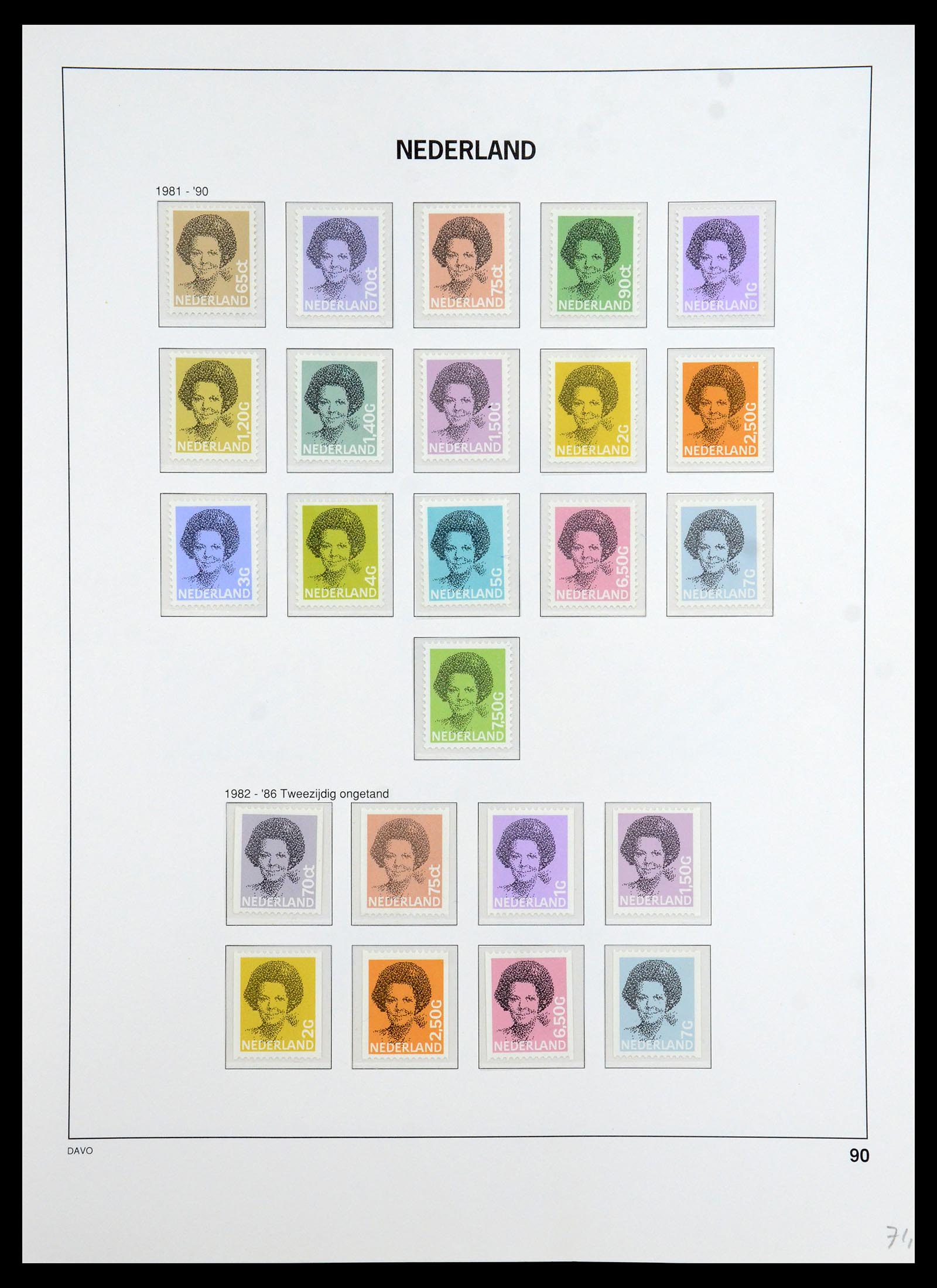 36395 092 - Postzegelverzameling 36395 Nederland 1869-1984.