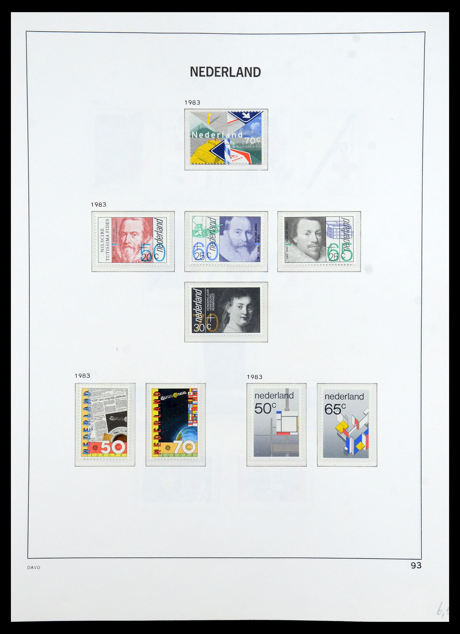 36395 095 - Postzegelverzameling 36395 Nederland 1869-1984.