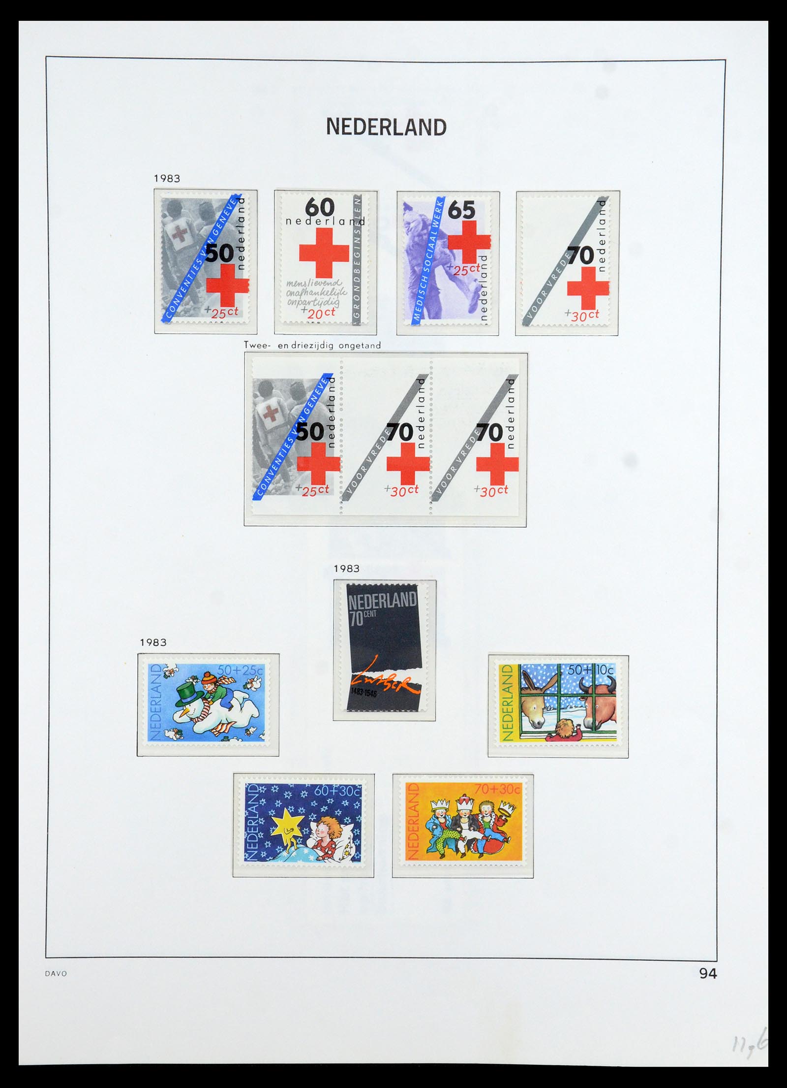 36395 096 - Postzegelverzameling 36395 Nederland 1869-1984.