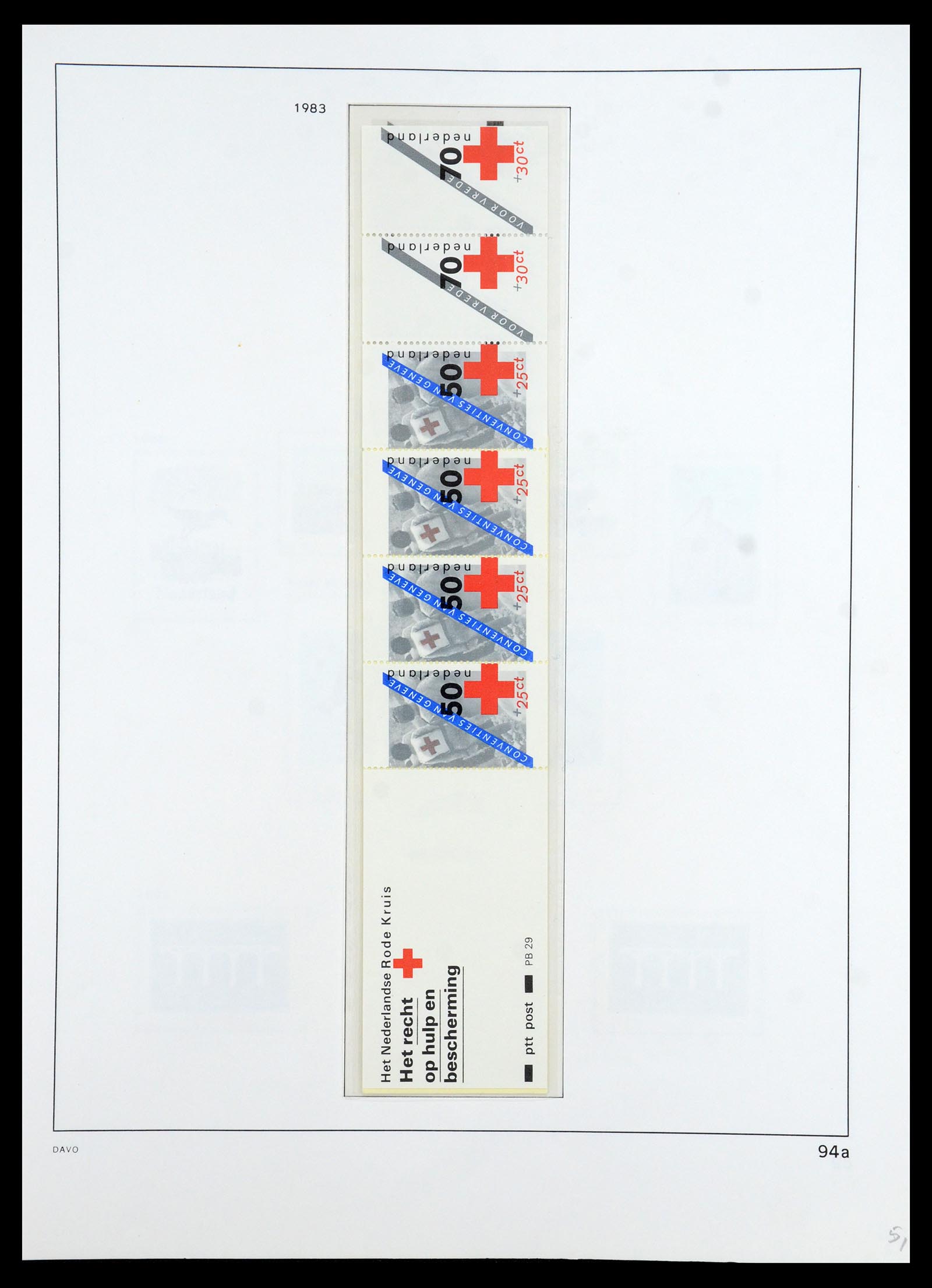 36395 097 - Postzegelverzameling 36395 Nederland 1869-1984.
