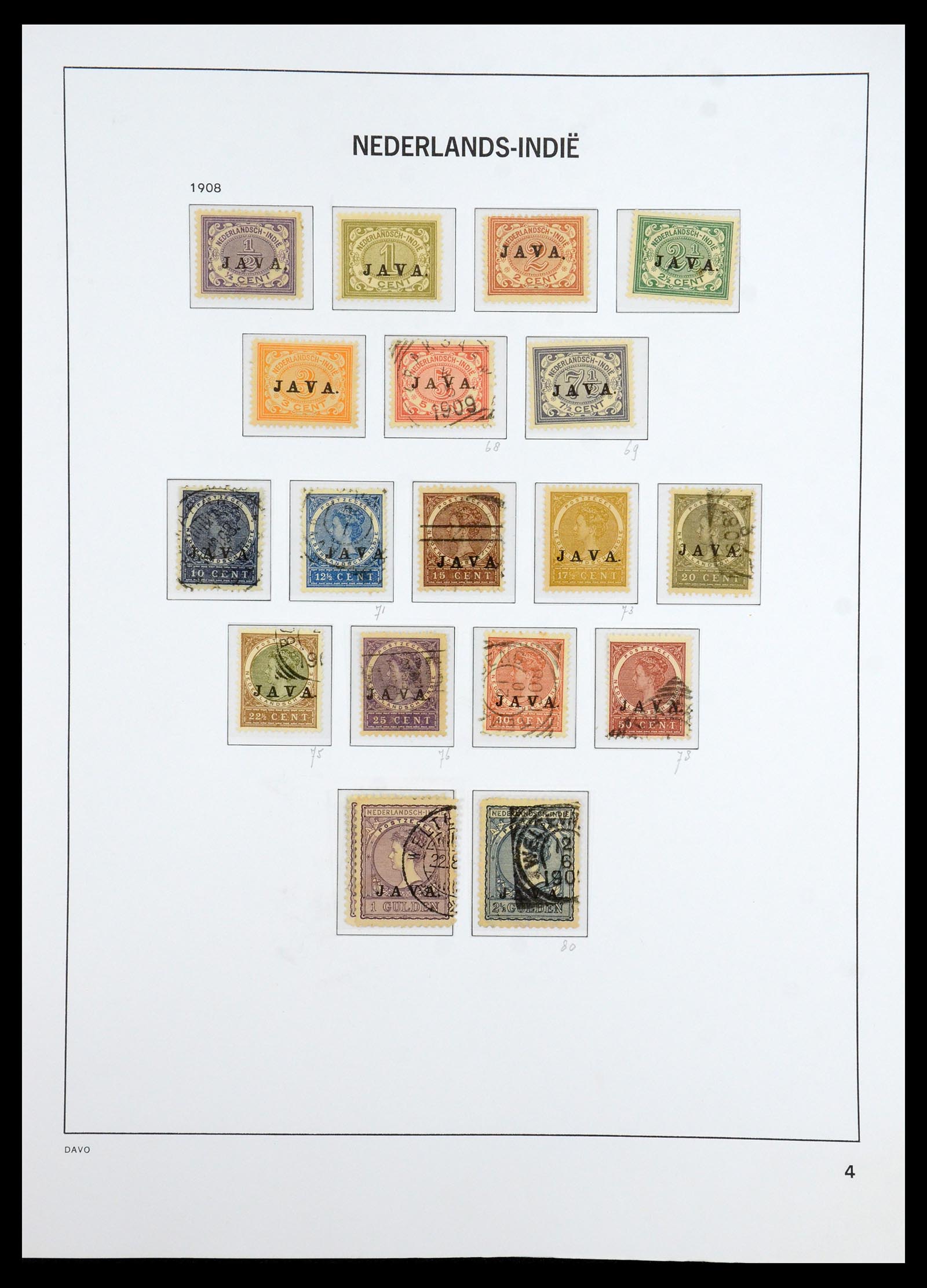 36398 004 - Stamp collection 36398 Dutch territories 1864-1975.