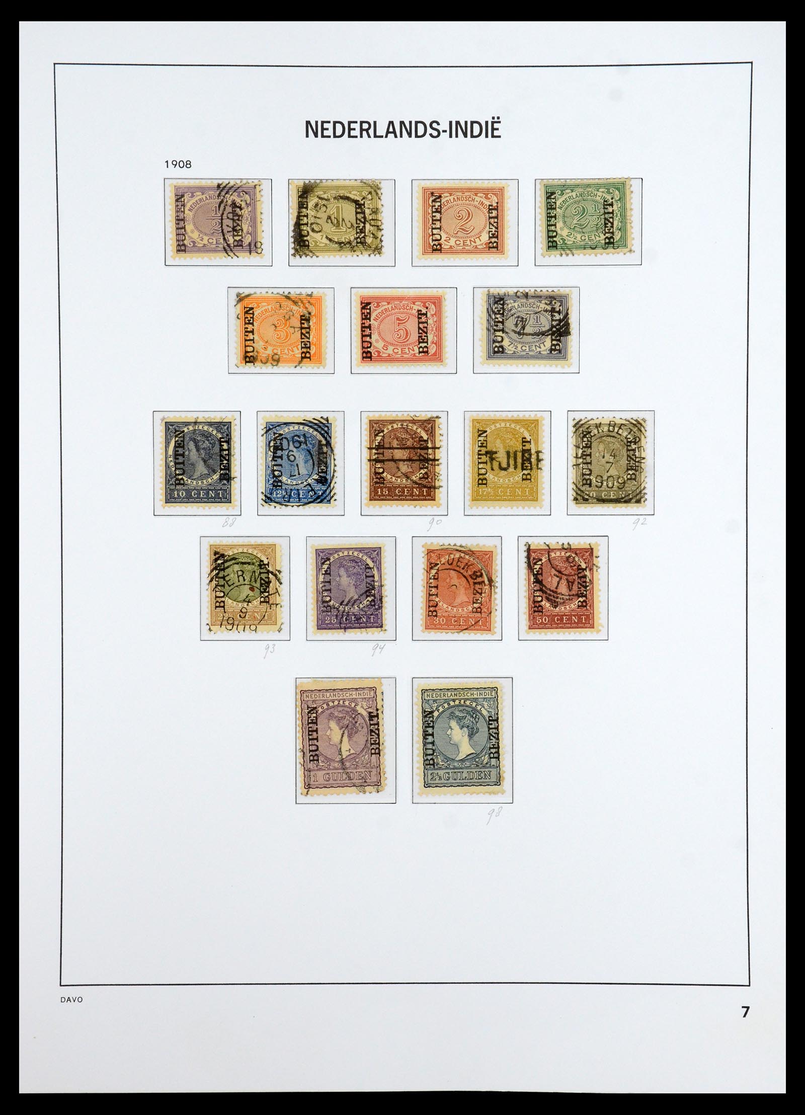 36398 007 - Stamp collection 36398 Dutch territories 1864-1975.