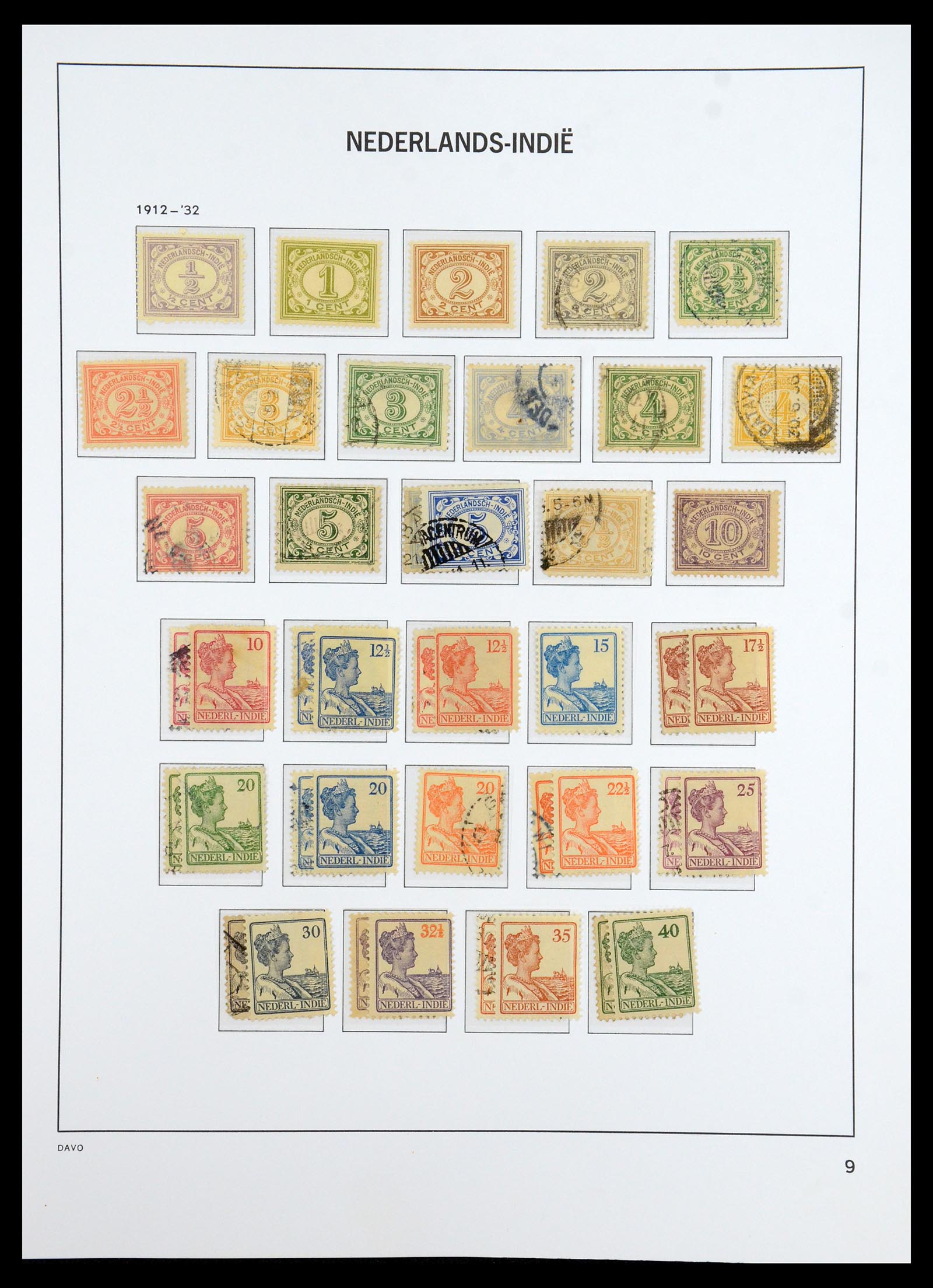 36398 009 - Stamp collection 36398 Dutch territories 1864-1975.