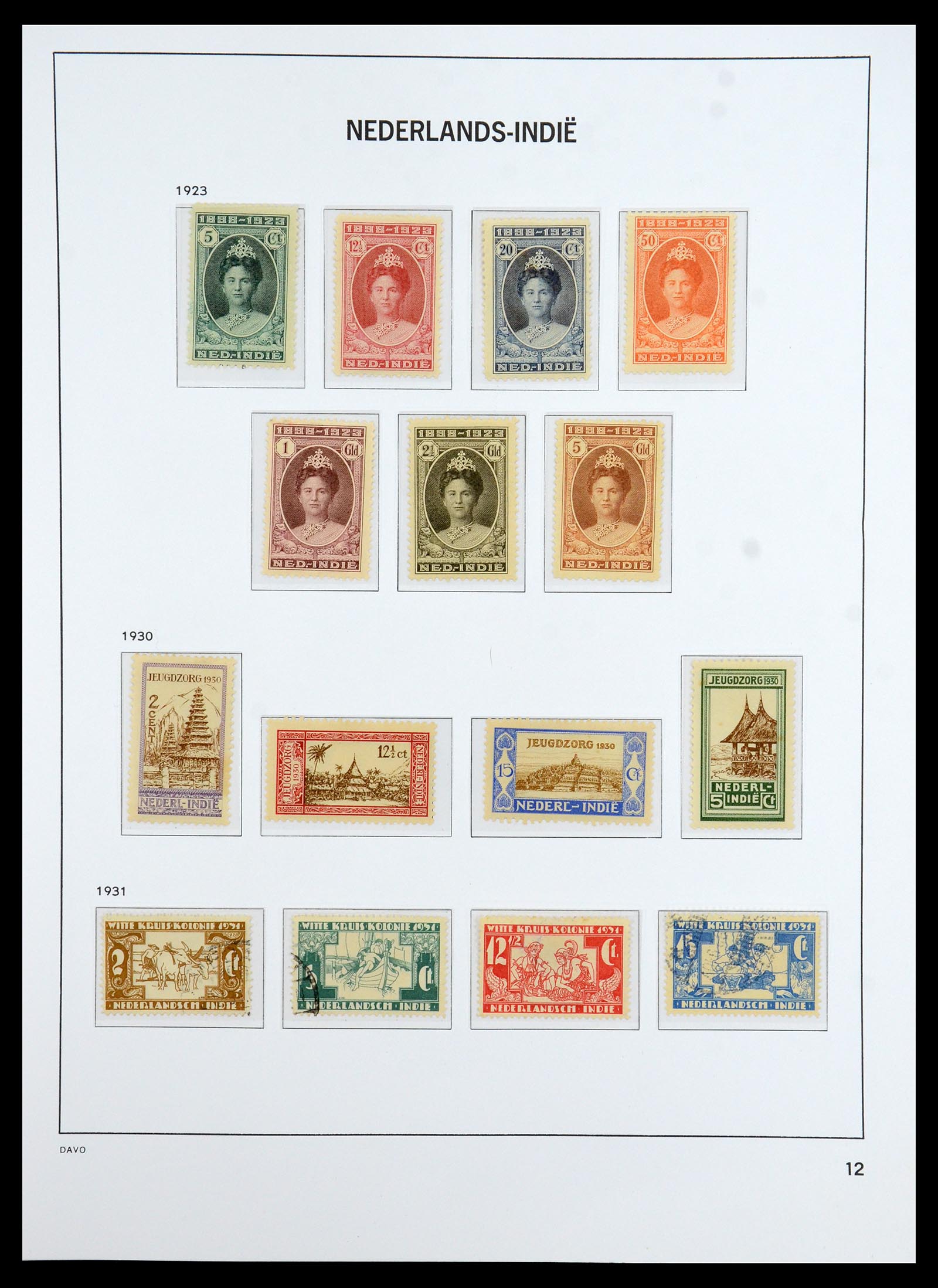 36398 012 - Stamp collection 36398 Dutch territories 1864-1975.
