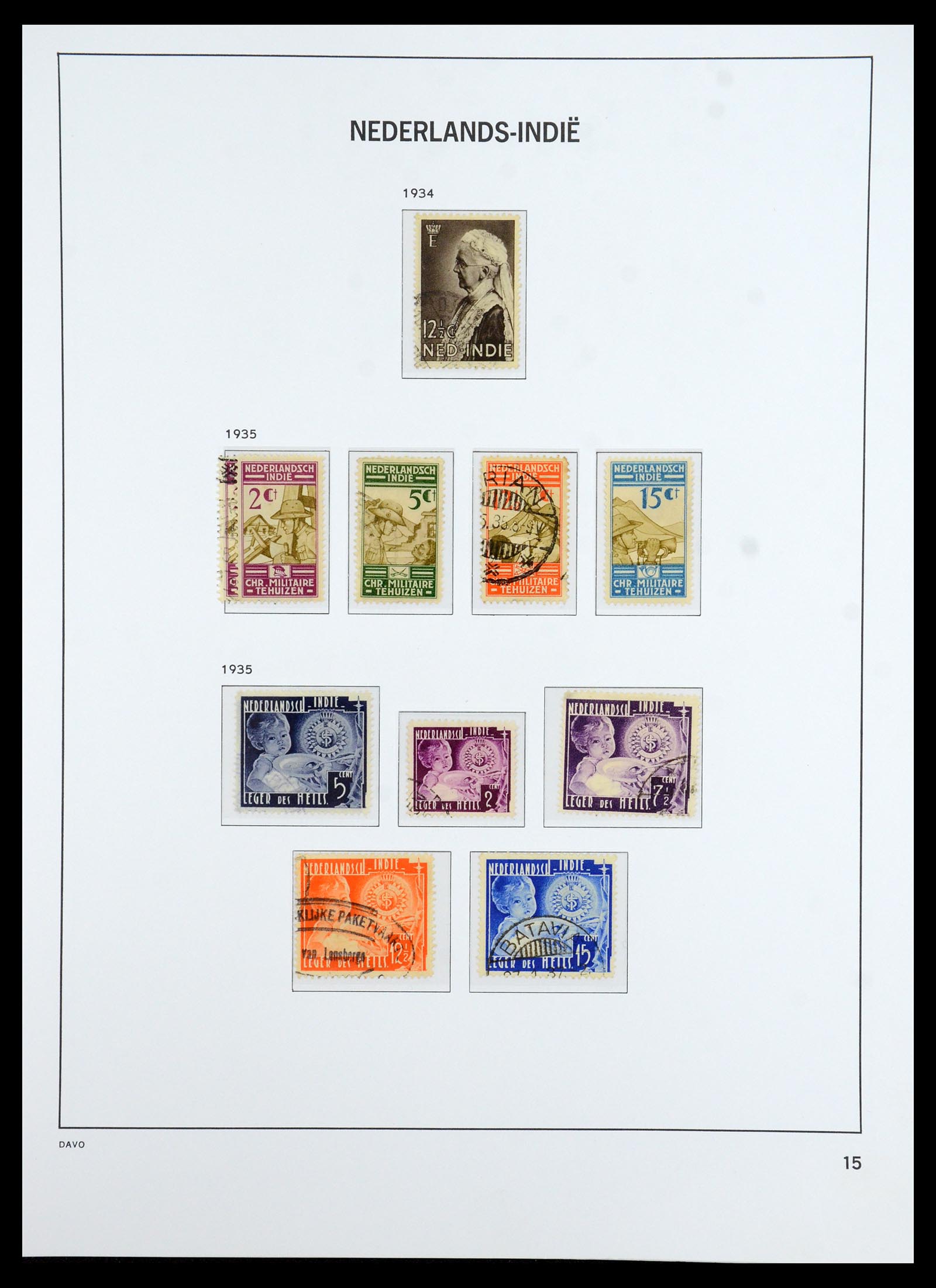 36398 015 - Stamp collection 36398 Dutch territories 1864-1975.