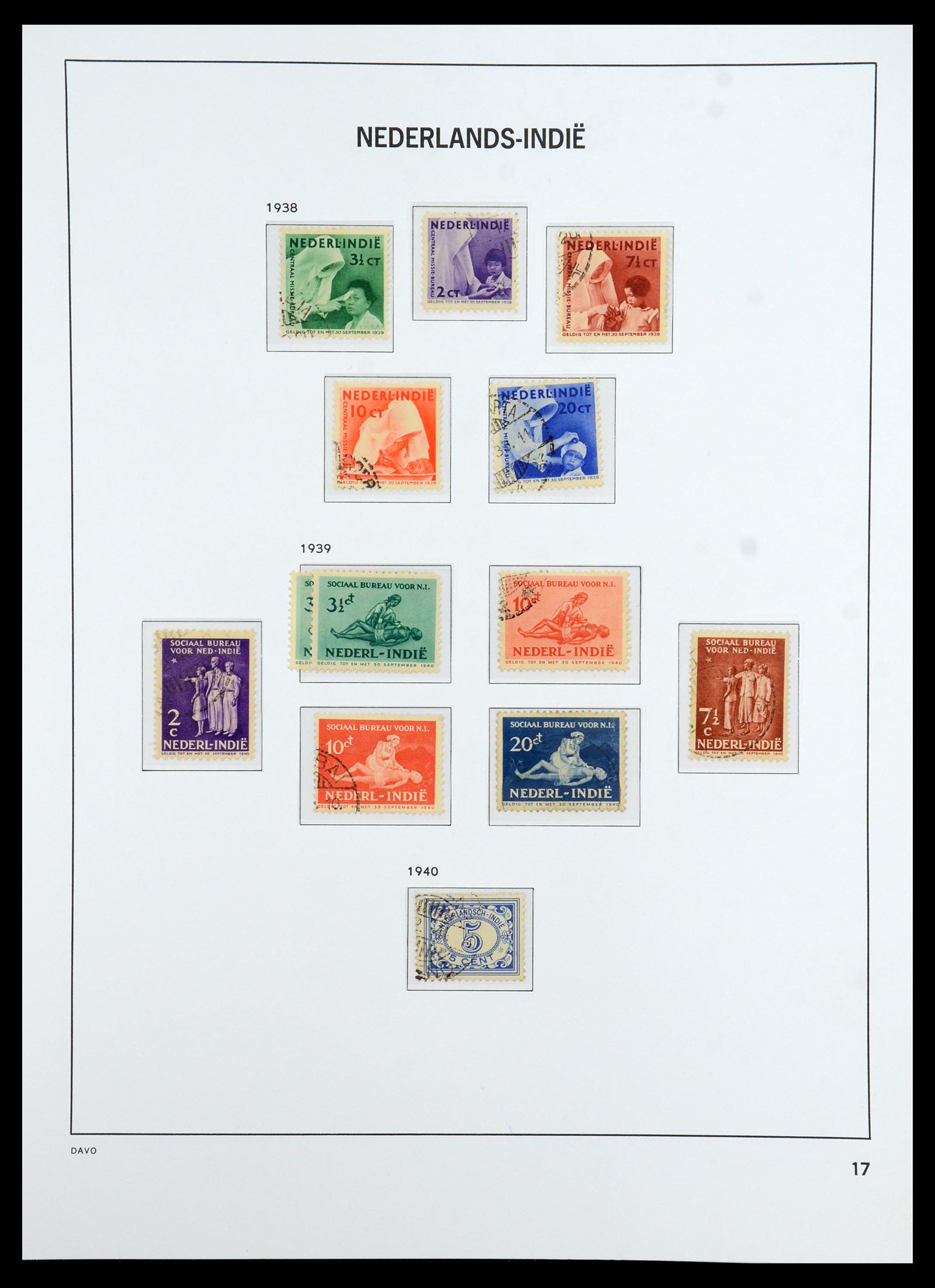 36398 017 - Stamp collection 36398 Dutch territories 1864-1975.