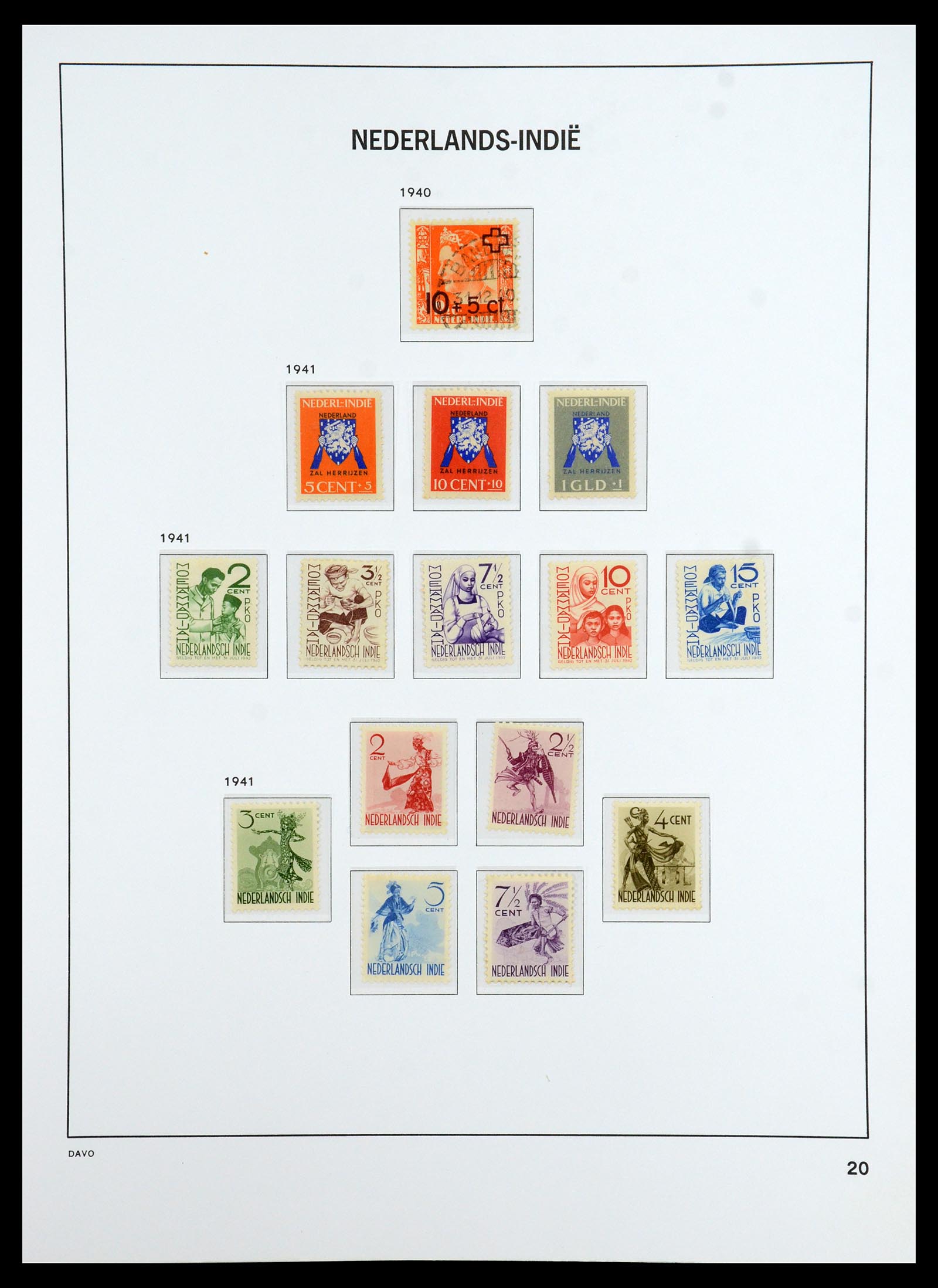 36398 020 - Stamp collection 36398 Dutch territories 1864-1975.