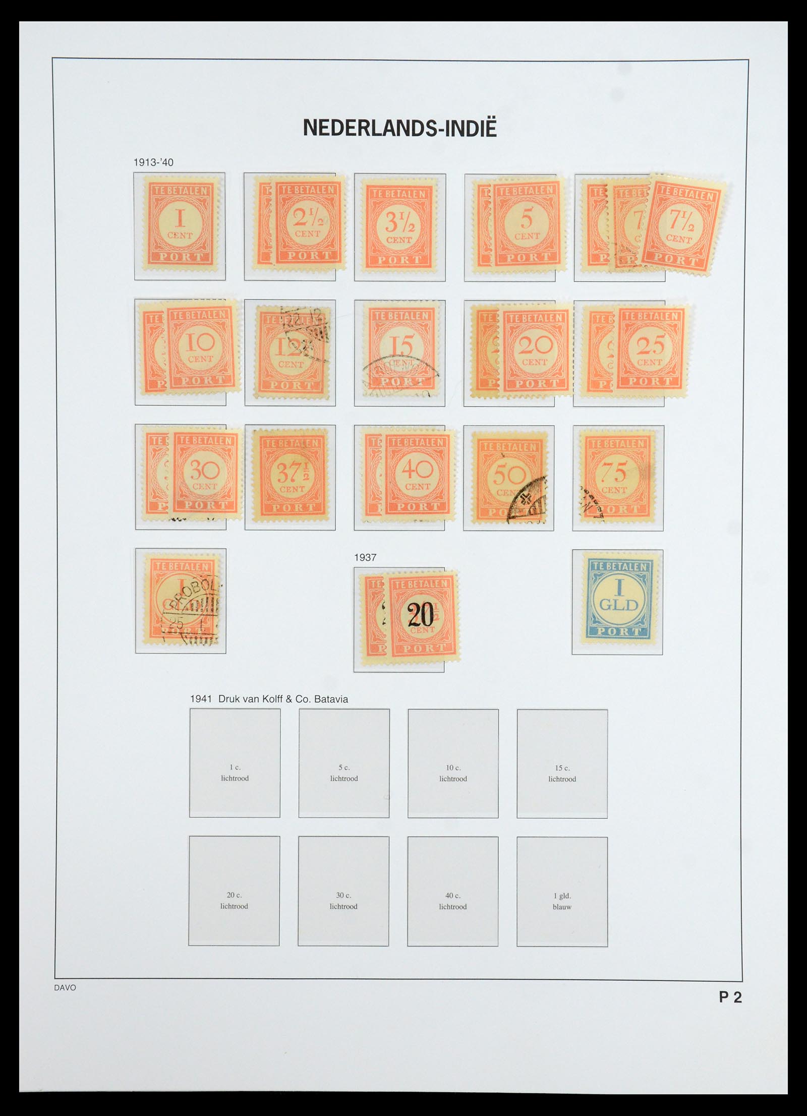 36398 026 - Stamp collection 36398 Dutch territories 1864-1975.