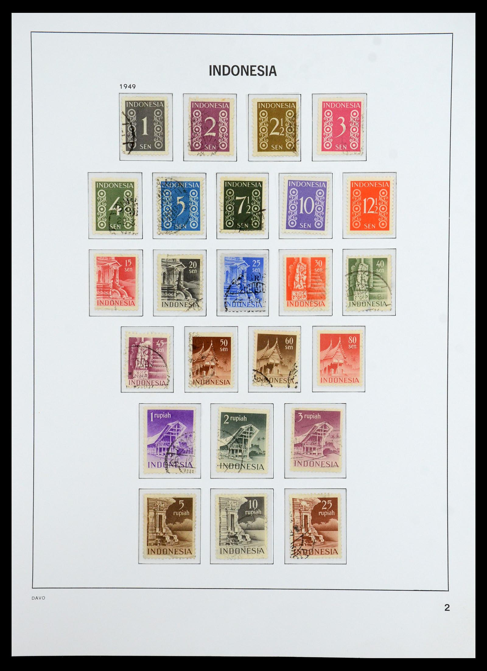 36398 032 - Stamp collection 36398 Dutch territories 1864-1975.