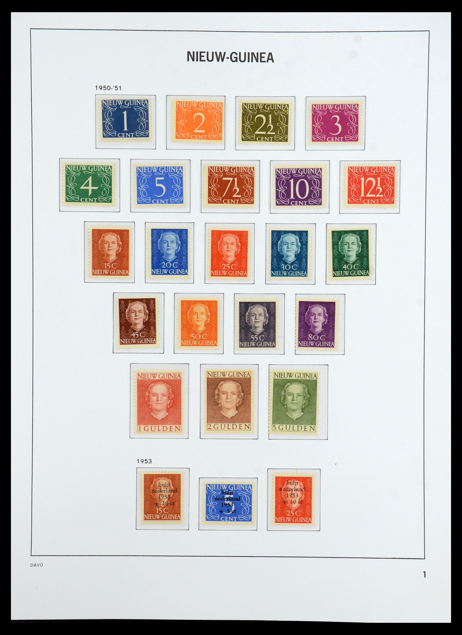 36398 033 - Stamp collection 36398 Dutch territories 1864-1975.