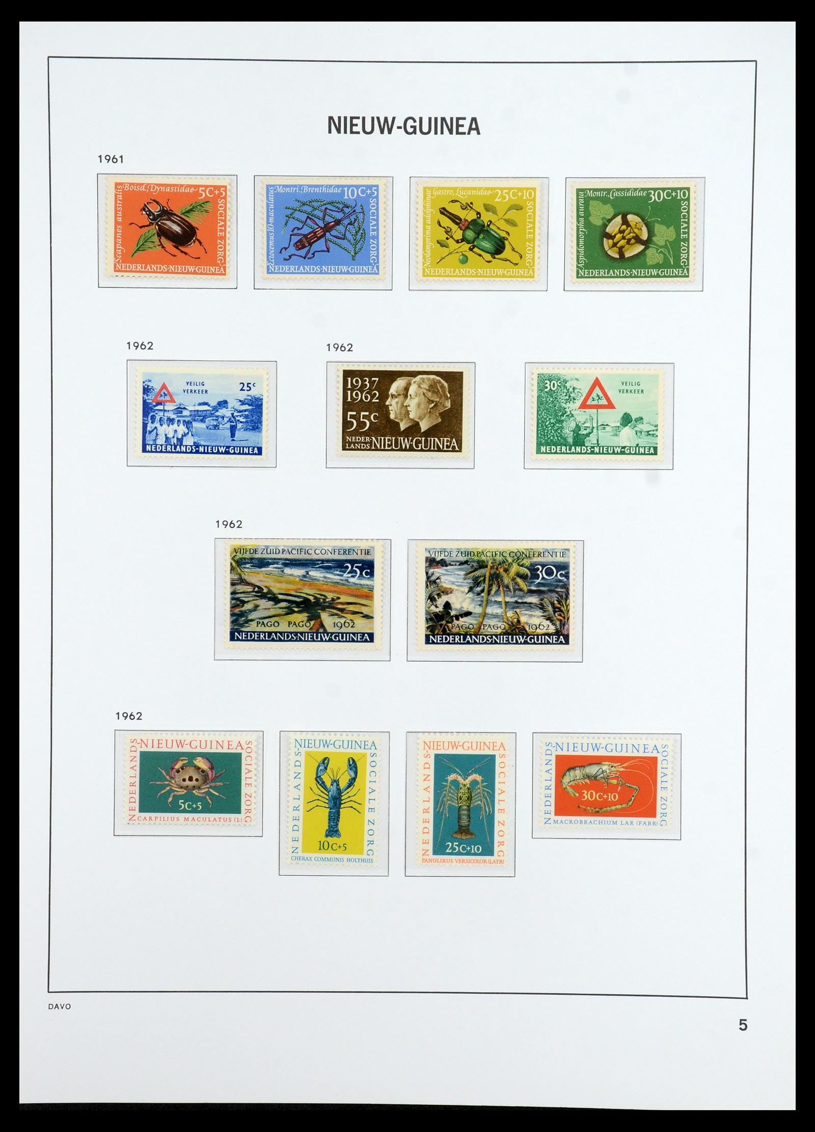 36398 037 - Stamp collection 36398 Dutch territories 1864-1975.
