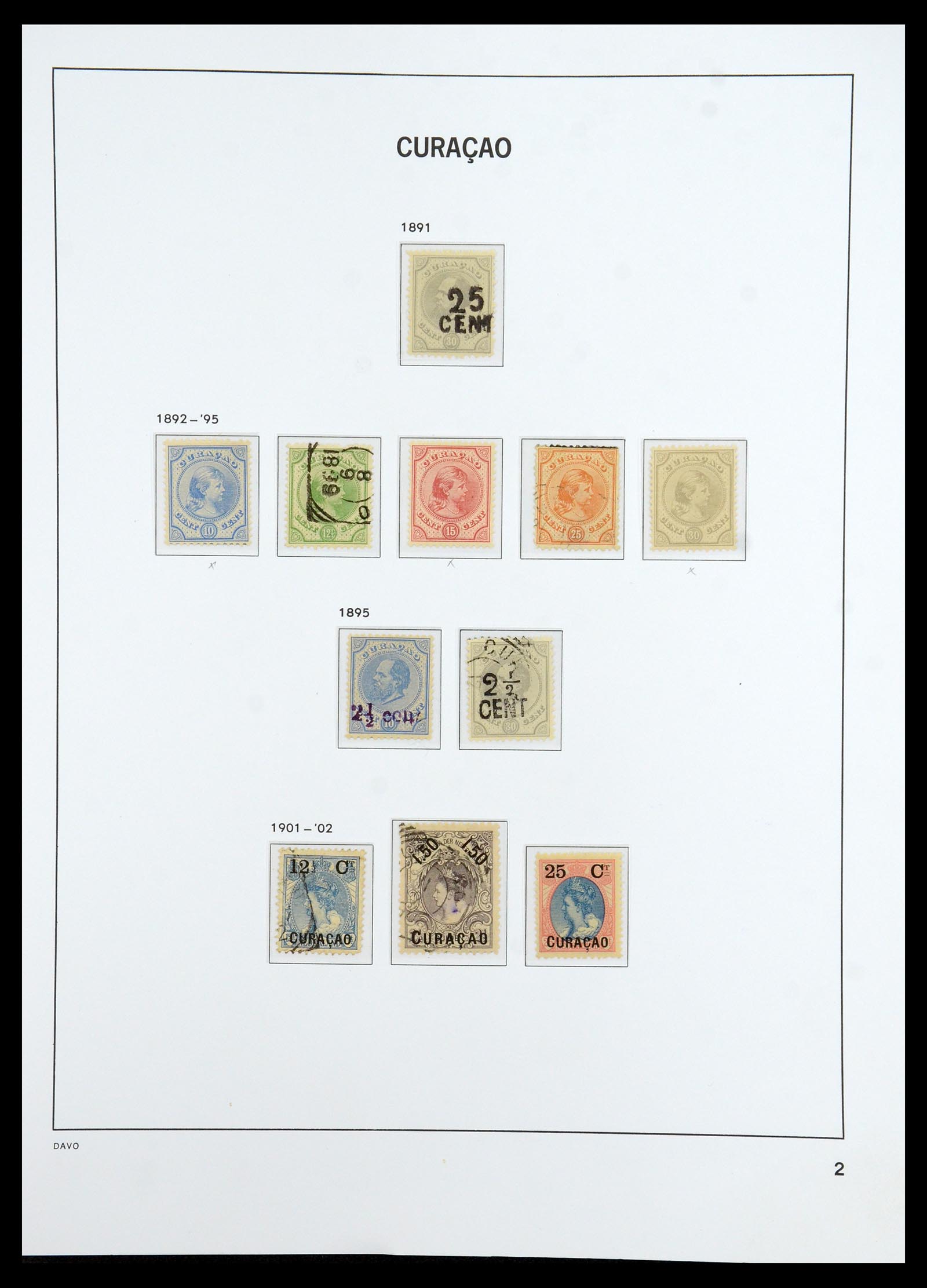 36398 041 - Stamp collection 36398 Dutch territories 1864-1975.