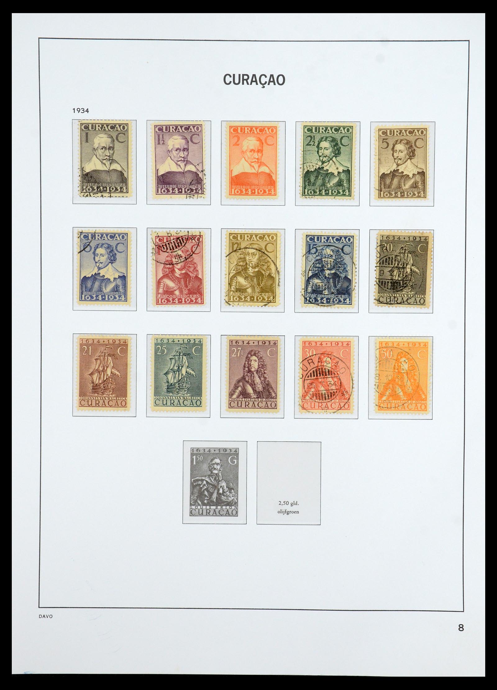 36398 047 - Stamp collection 36398 Dutch territories 1864-1975.