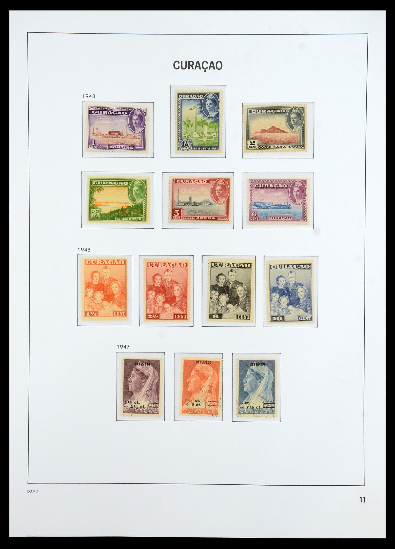 36398 050 - Stamp collection 36398 Dutch territories 1864-1975.