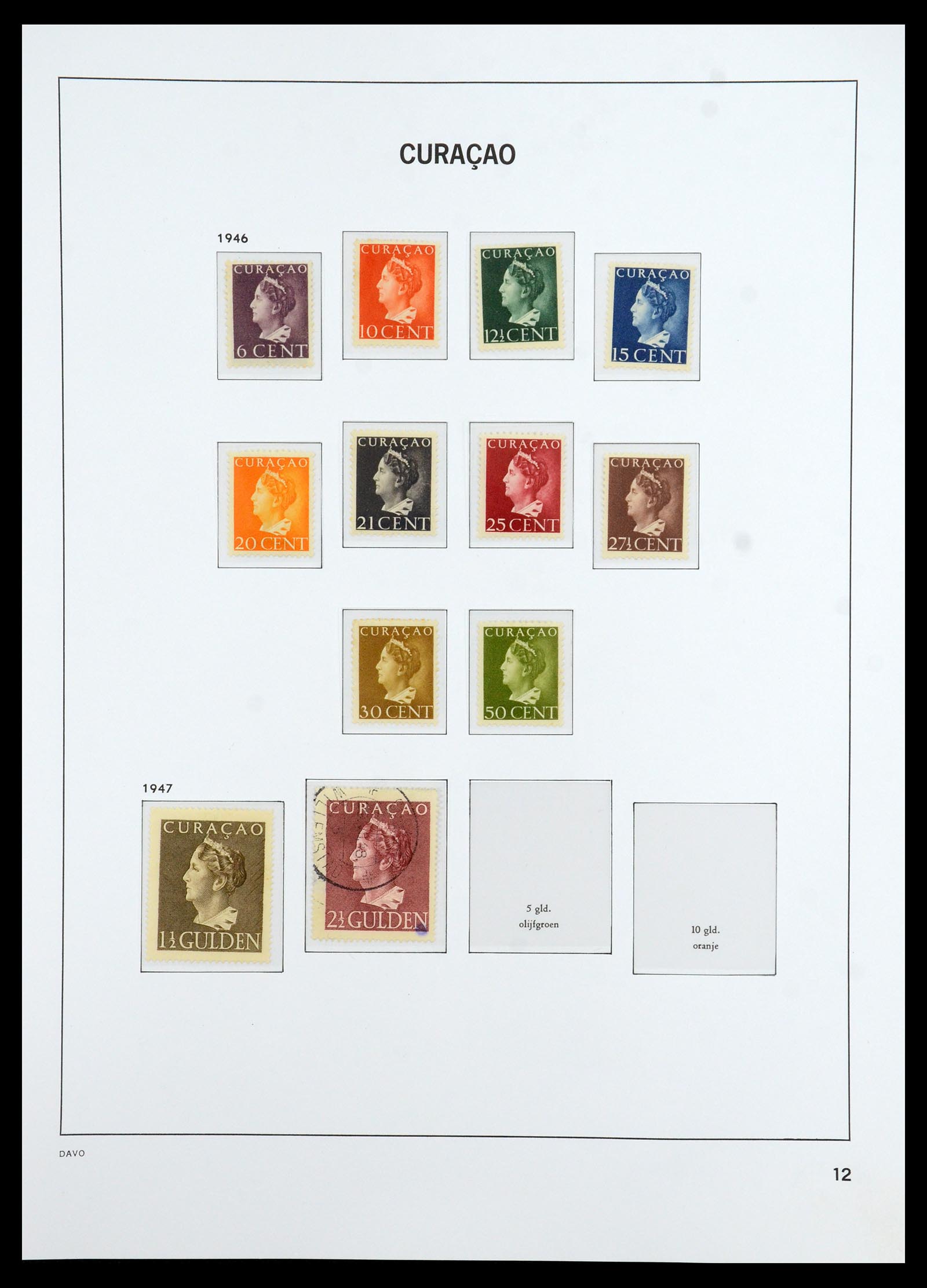 36398 051 - Stamp collection 36398 Dutch territories 1864-1975.