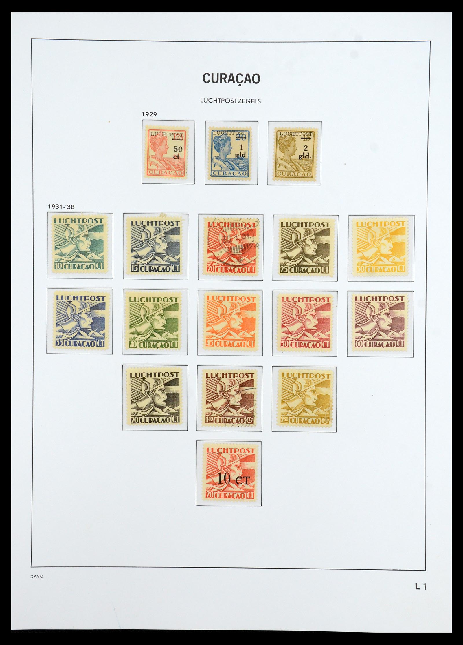 36398 053 - Stamp collection 36398 Dutch territories 1864-1975.
