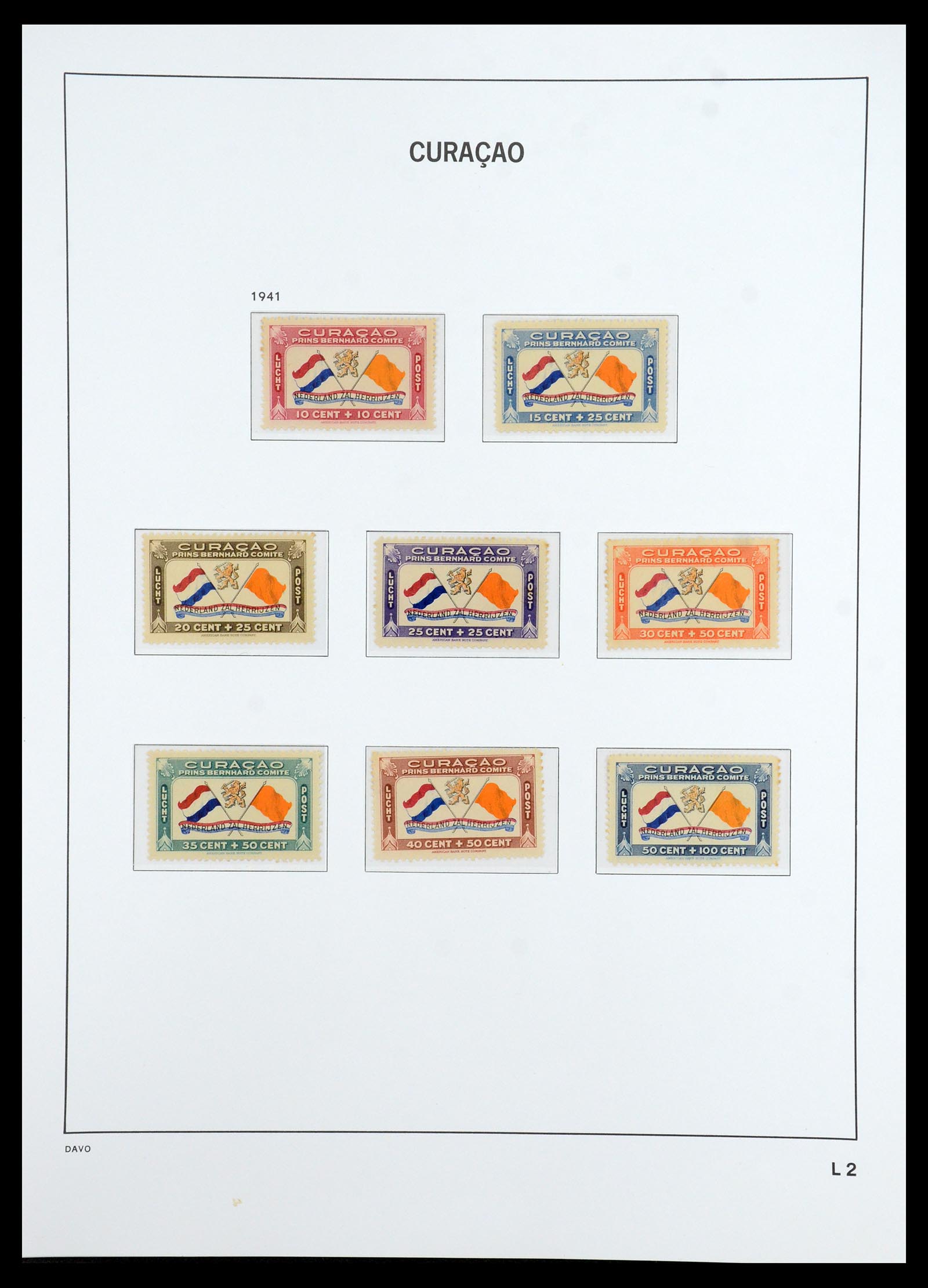 36398 054 - Stamp collection 36398 Dutch territories 1864-1975.