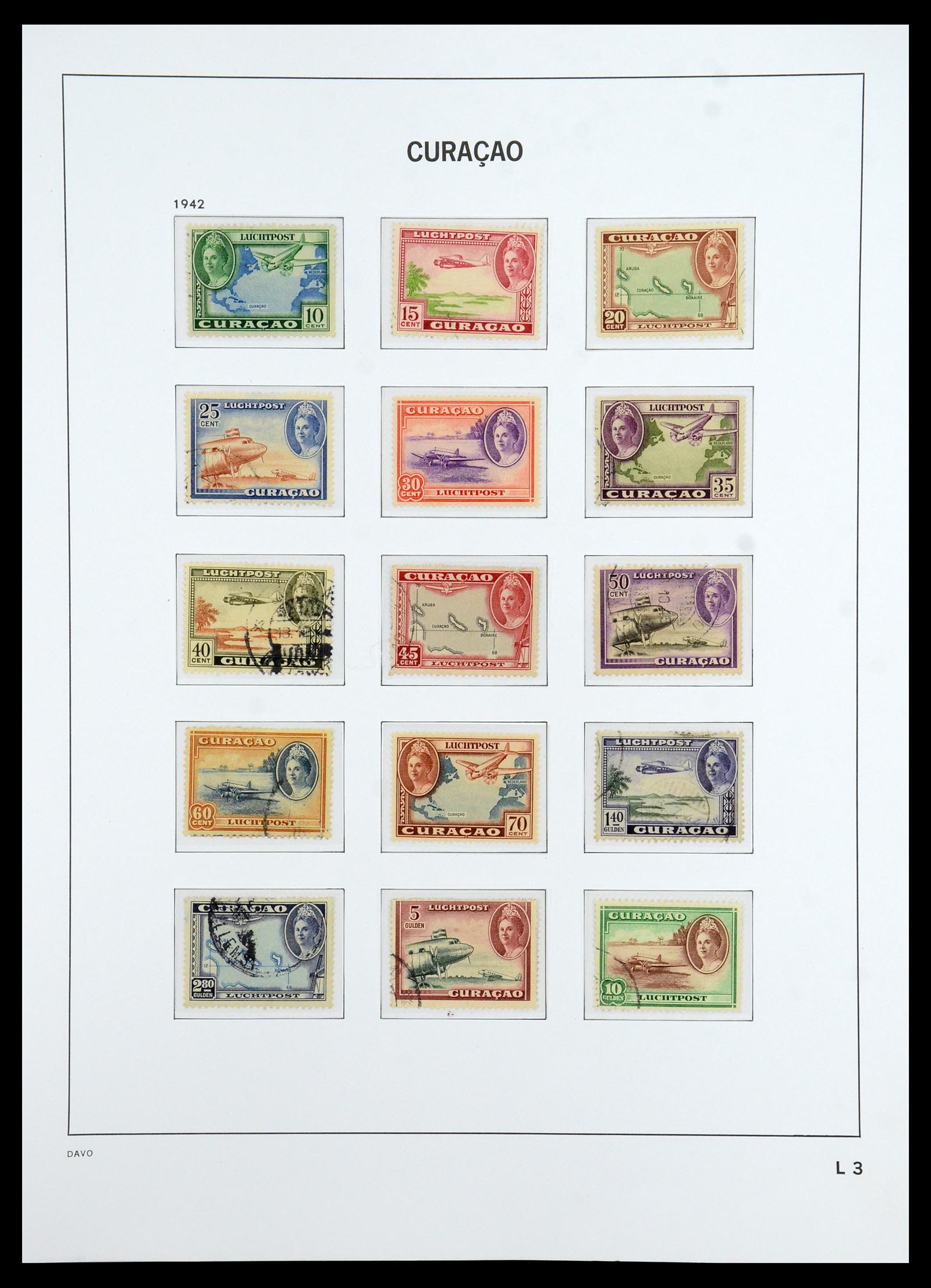 36398 055 - Stamp collection 36398 Dutch territories 1864-1975.
