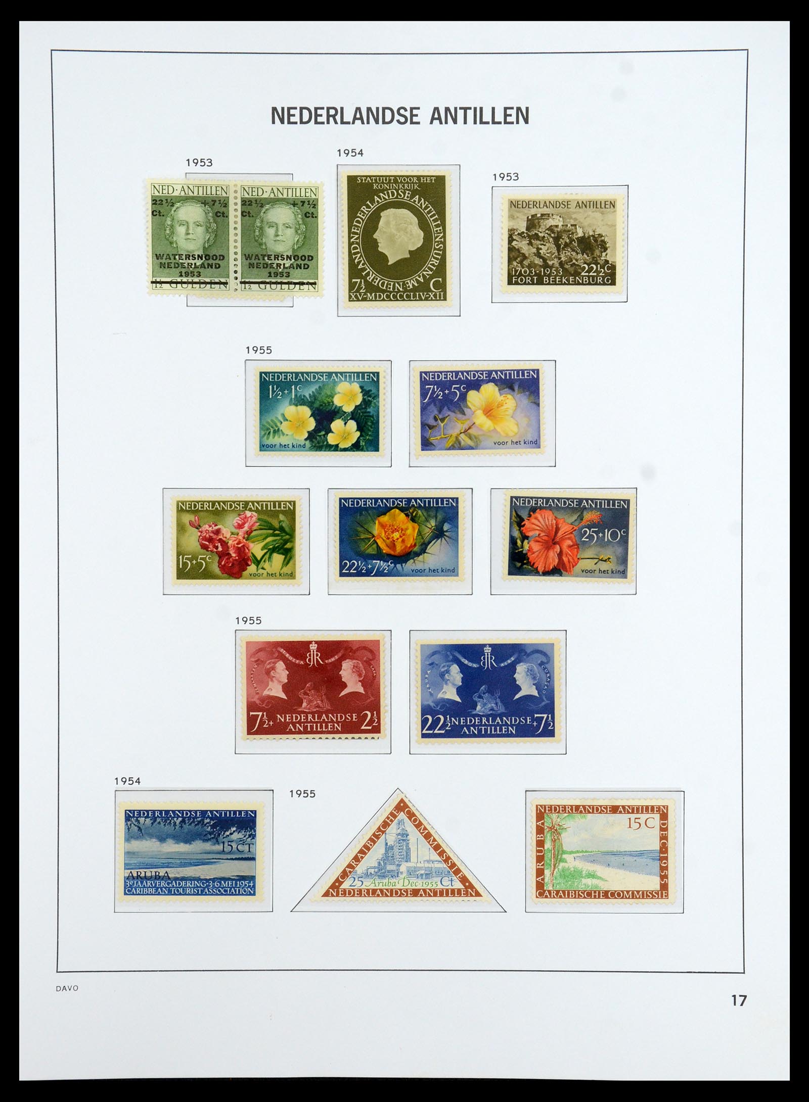 36398 065 - Stamp collection 36398 Dutch territories 1864-1975.