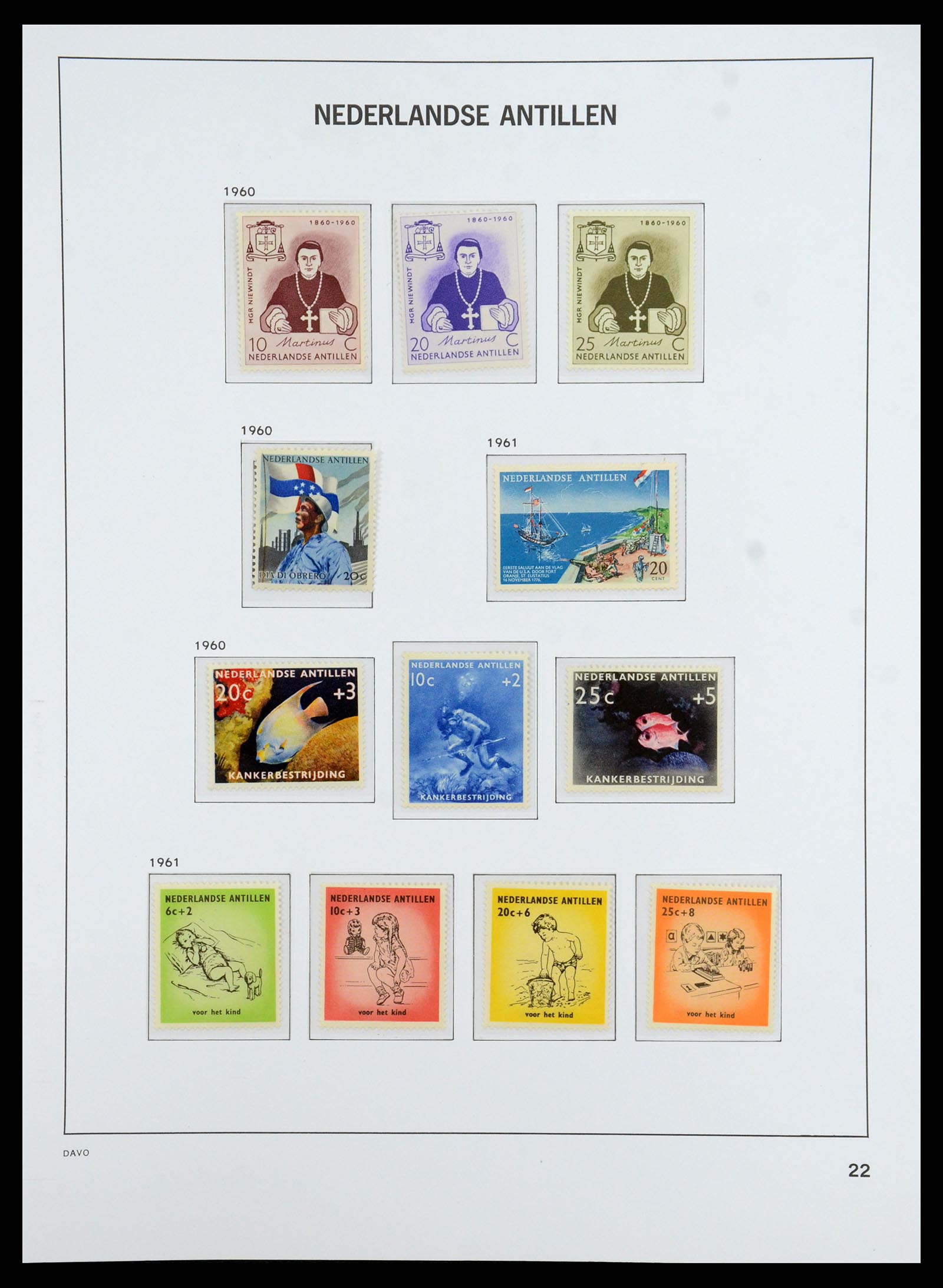 36398 070 - Stamp collection 36398 Dutch territories 1864-1975.