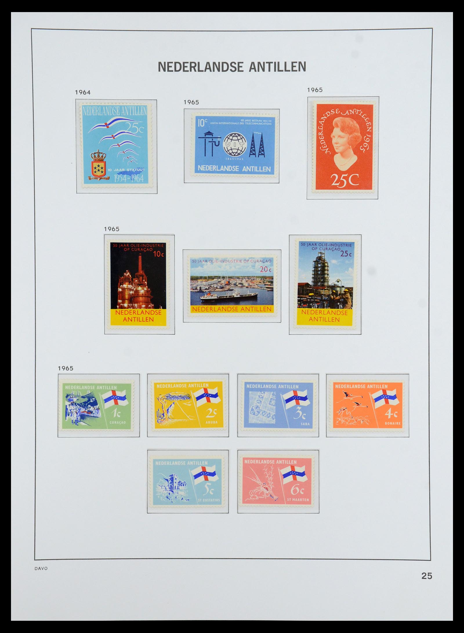 36398 074 - Postzegelverzameling 36398 Overzeese gebiedsdelen 1864-1975.