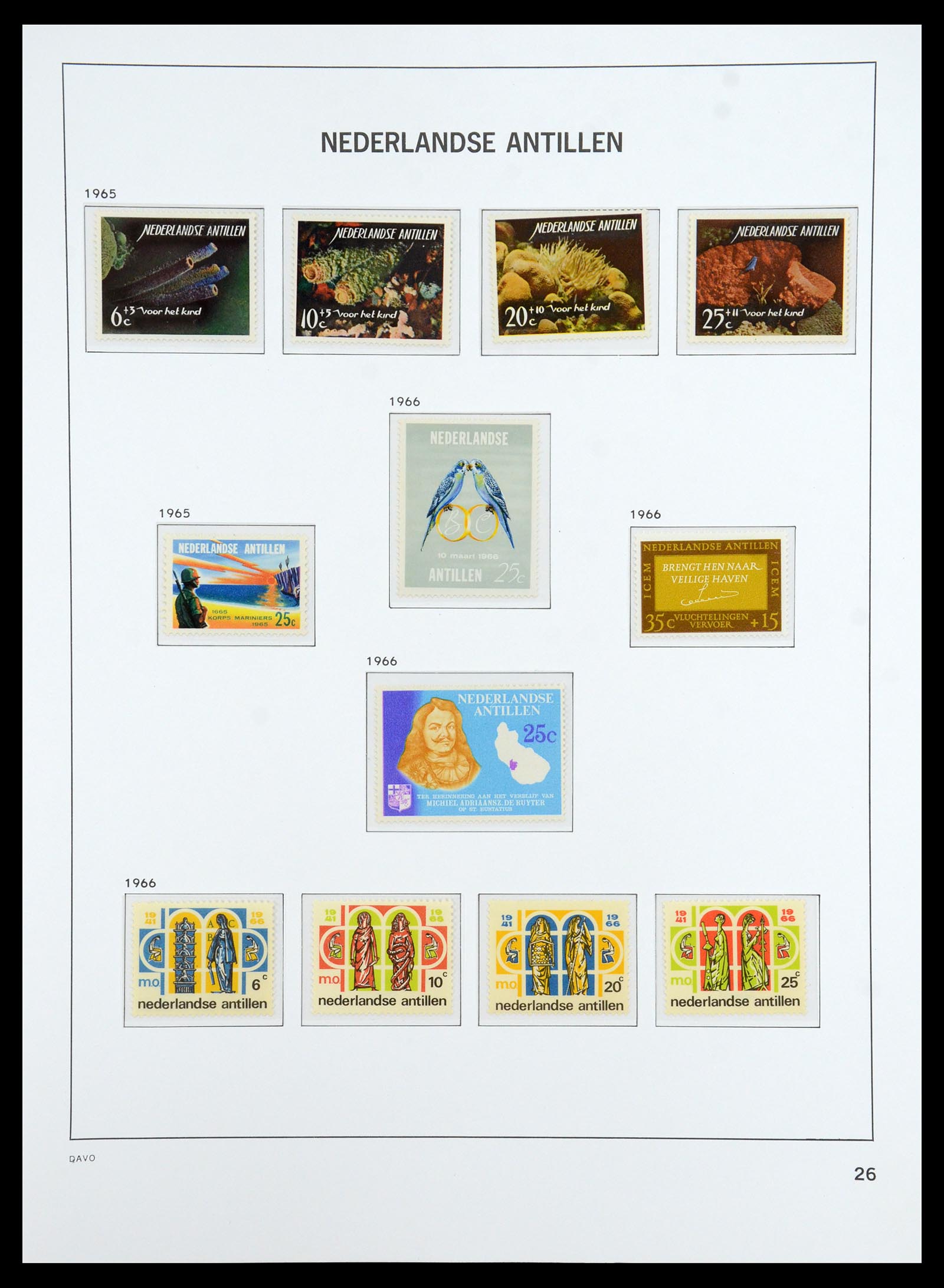 36398 075 - Stamp collection 36398 Dutch territories 1864-1975.