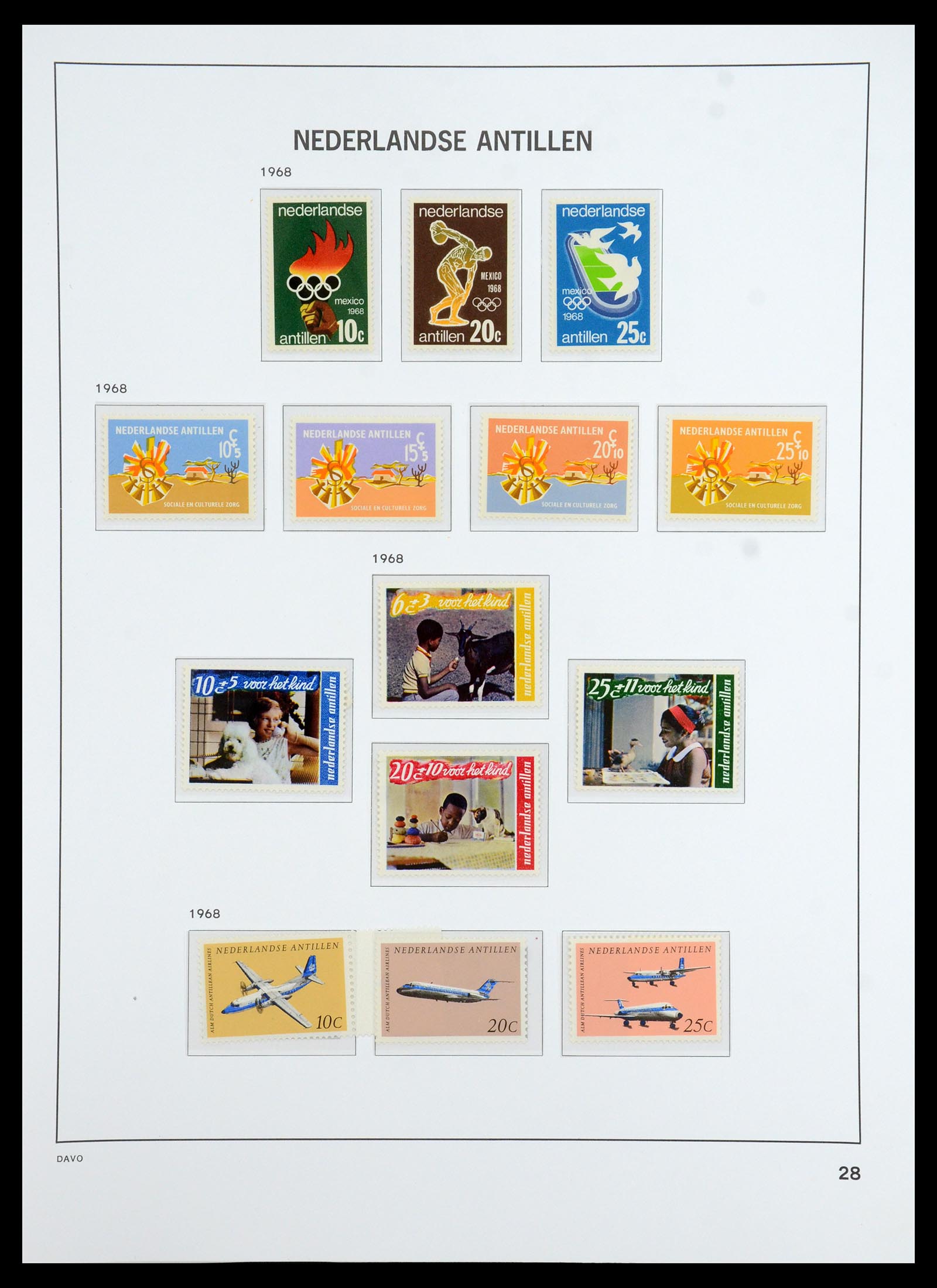 36398 077 - Postzegelverzameling 36398 Overzeese gebiedsdelen 1864-1975.