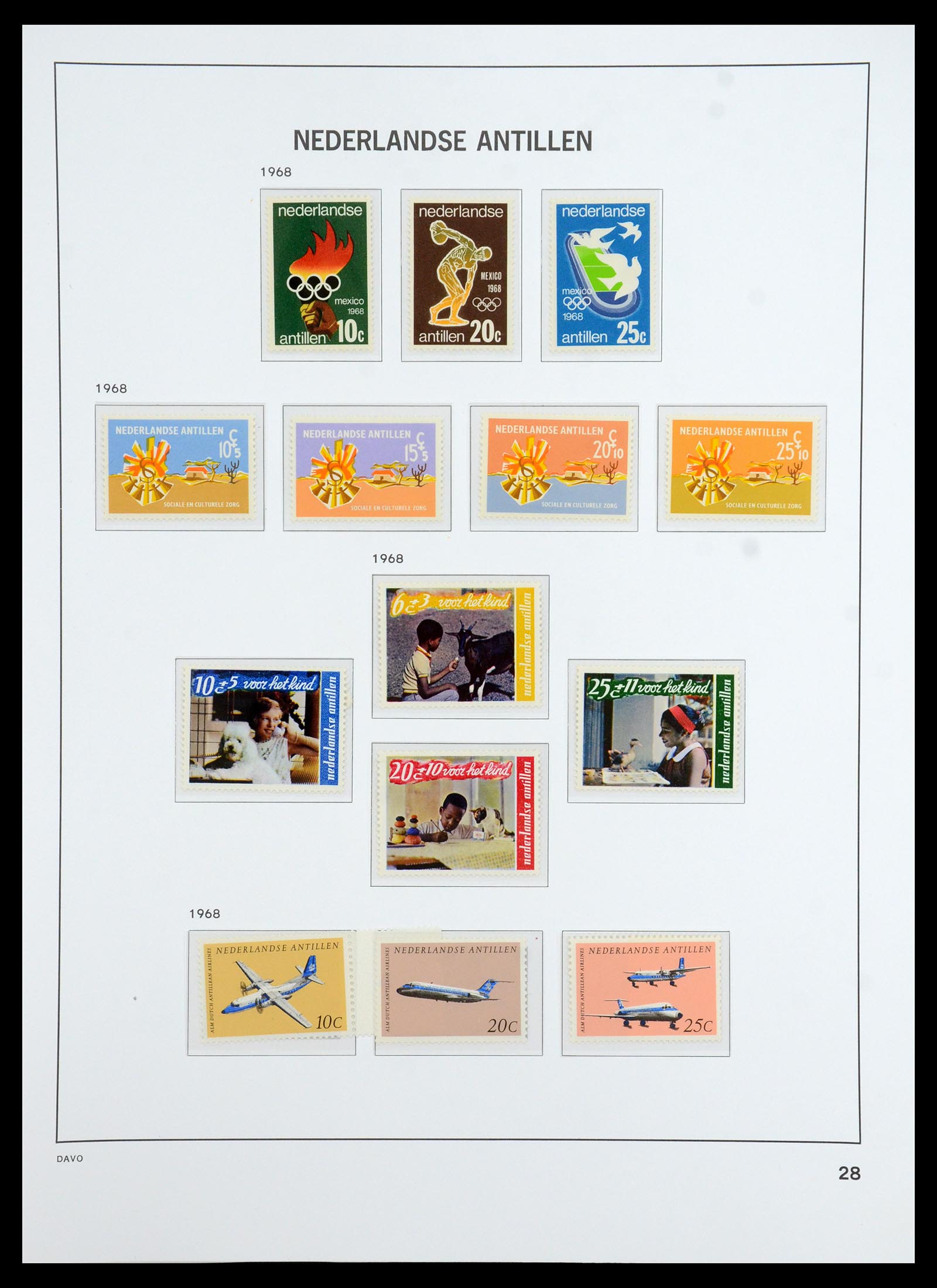 36398 077 - Stamp collection 36398 Dutch territories 1864-1975.