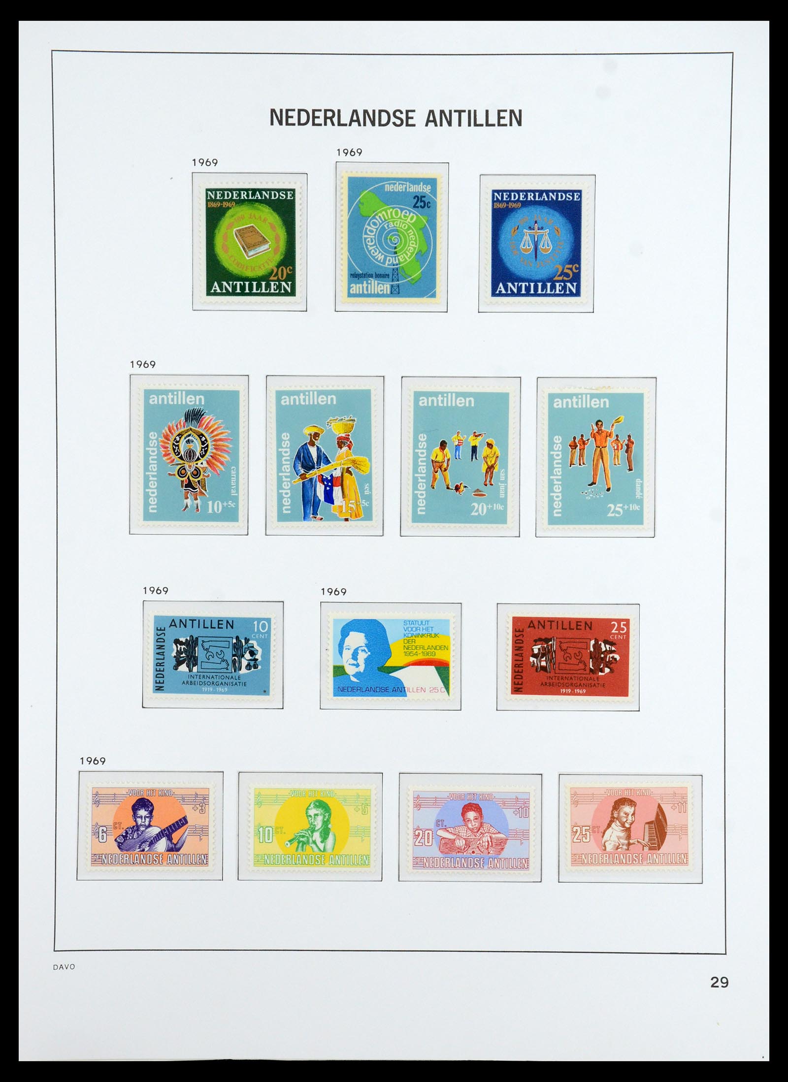 36398 078 - Postzegelverzameling 36398 Overzeese gebiedsdelen 1864-1975.