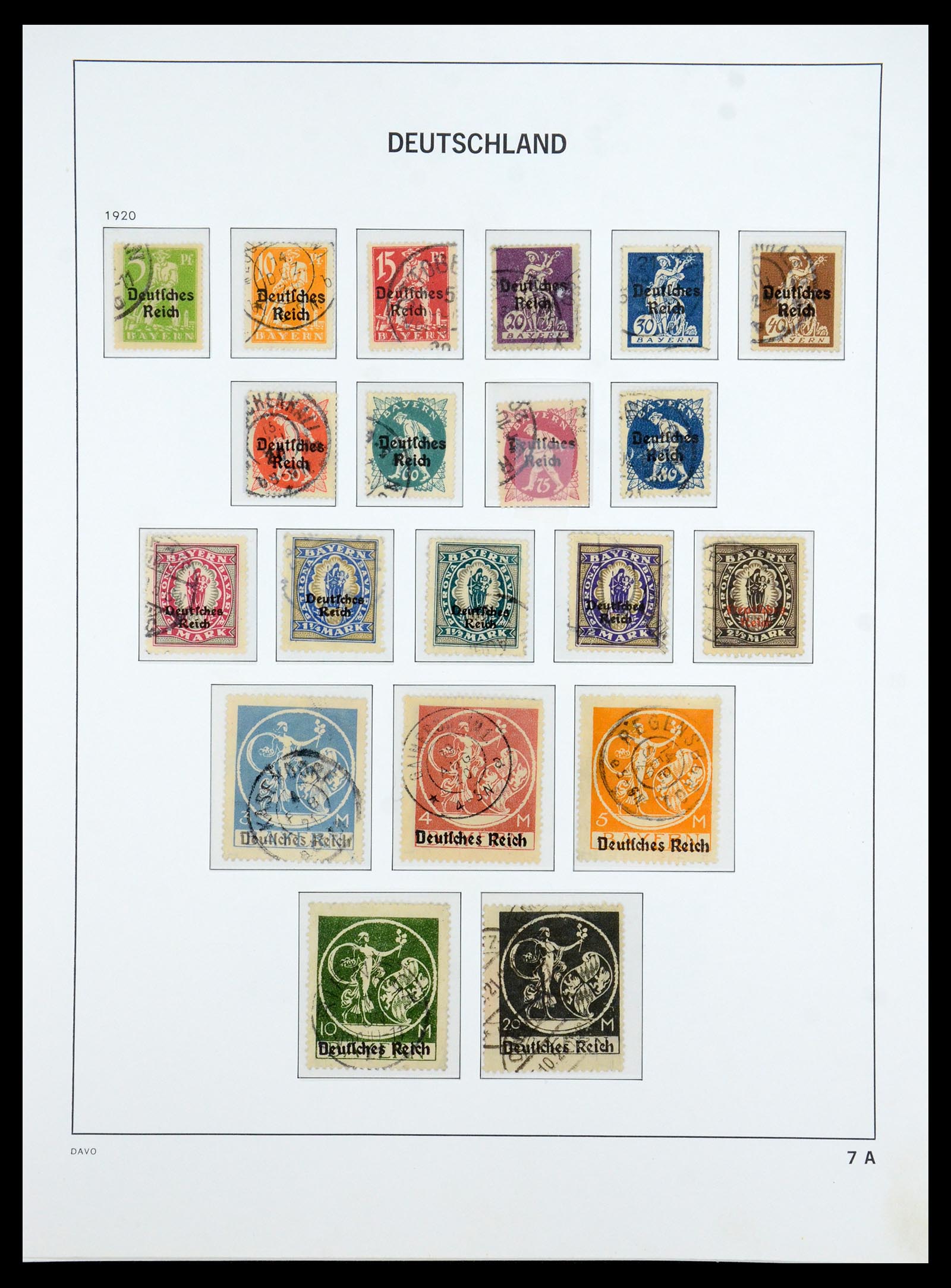 36399 008 - Postzegelverzameling 36399 Duitse Rijk 1872-1945.