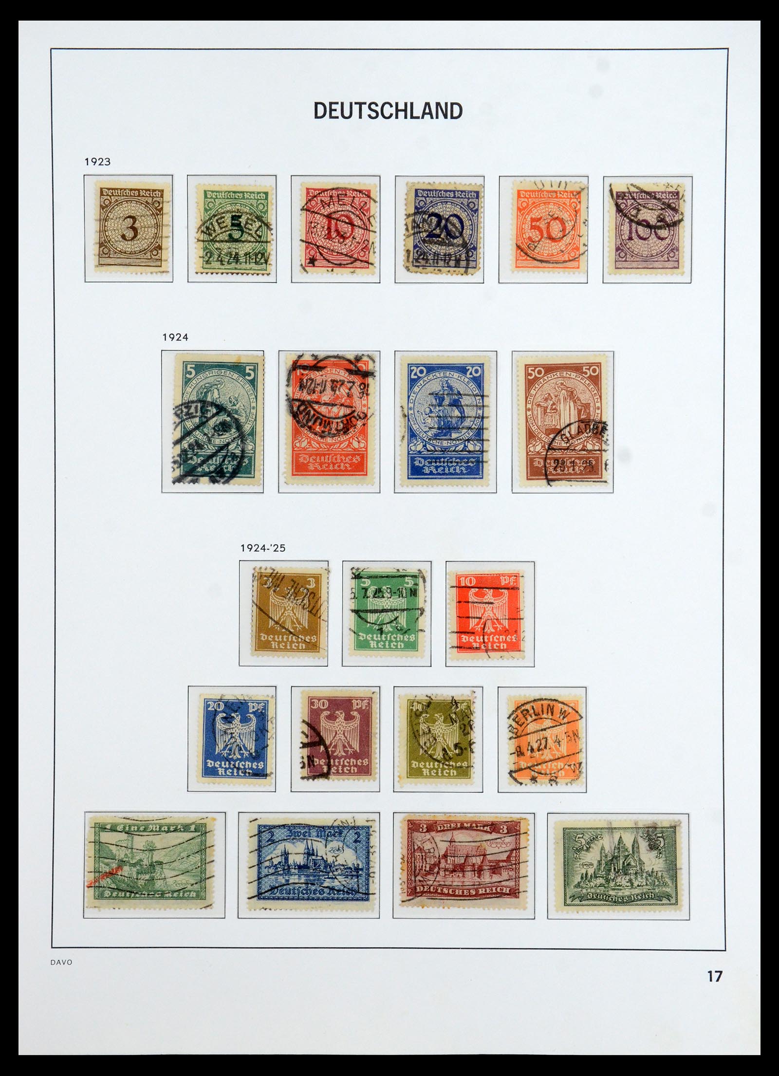36399 018 - Stamp collection 36399 German Reich 1872-1945.