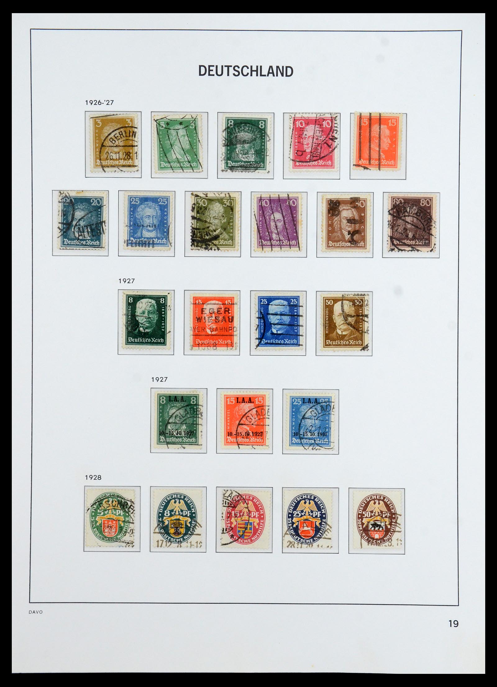 36399 020 - Stamp collection 36399 German Reich 1872-1945.