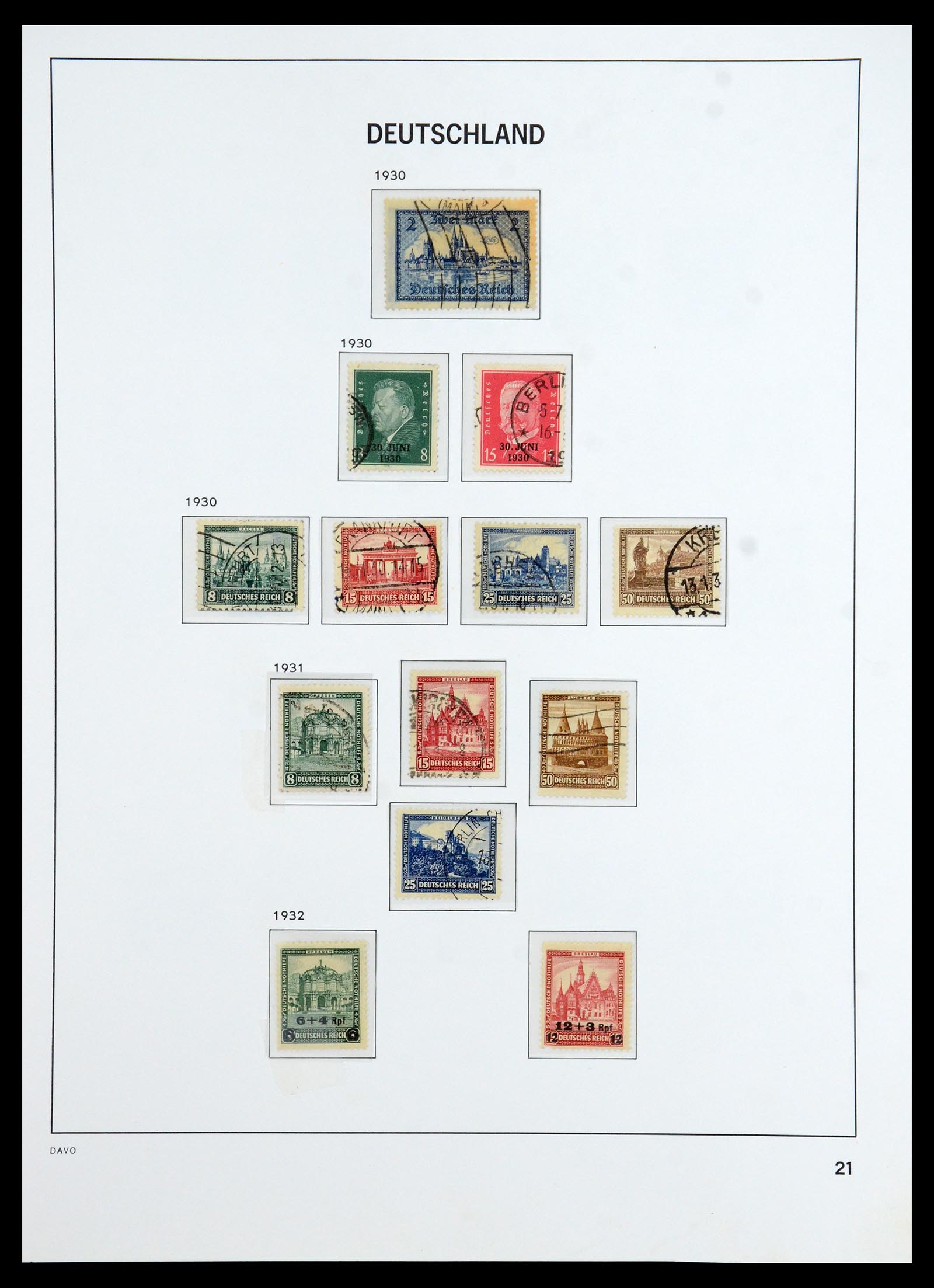 36399 022 - Stamp collection 36399 German Reich 1872-1945.