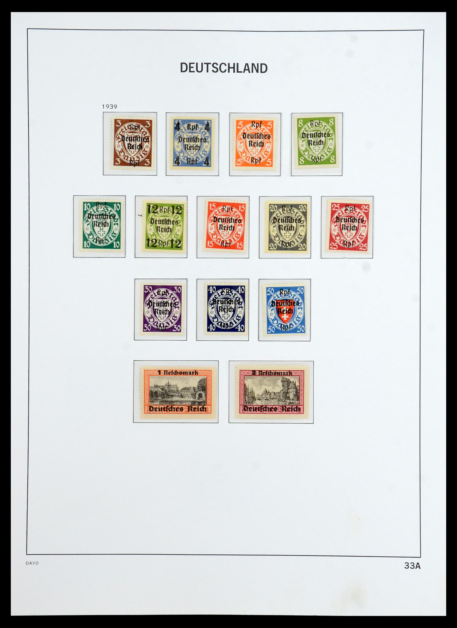 36399 035 - Postzegelverzameling 36399 Duitse Rijk 1872-1945.